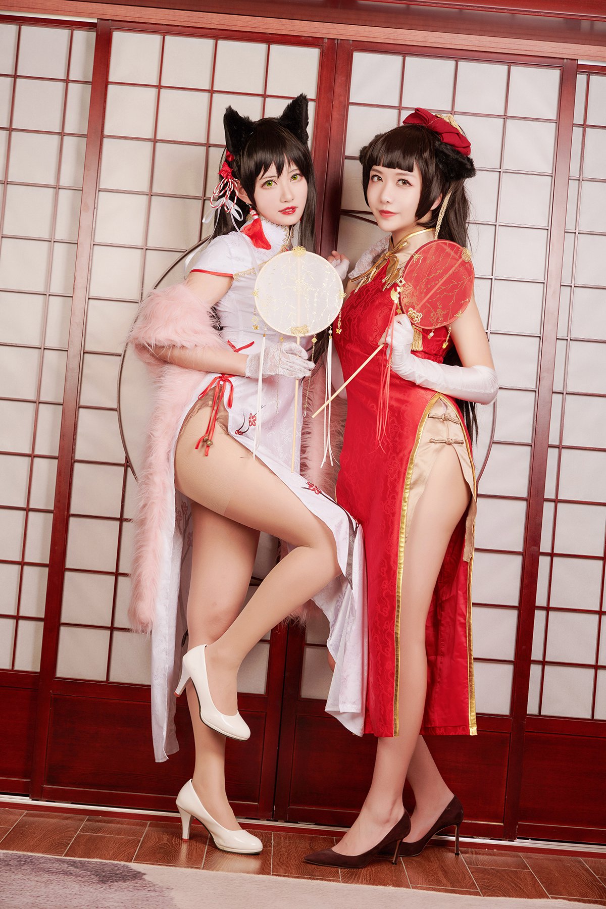 Coser@源纱希喵喵喵 Vol.004 Meiyi_烛墨 犬獒旗袍