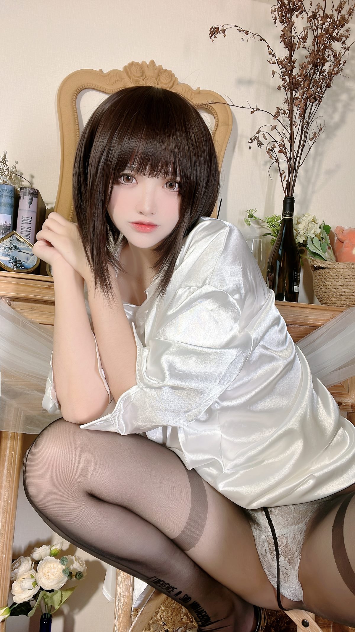 Coser@疯猫ss vol 076 COS美女 2022新春生日本03 白衬衫少女 0076 7334512206.jpg