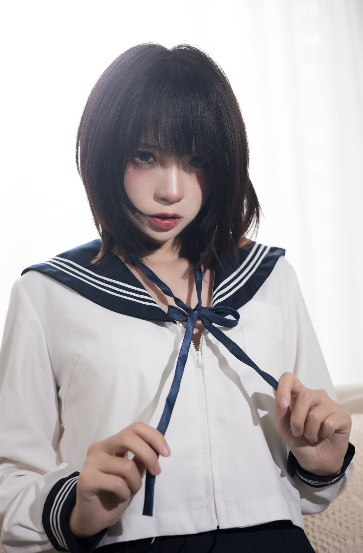 Coser@疯猫ss Vol.068 肉丝黑旗袍 0029