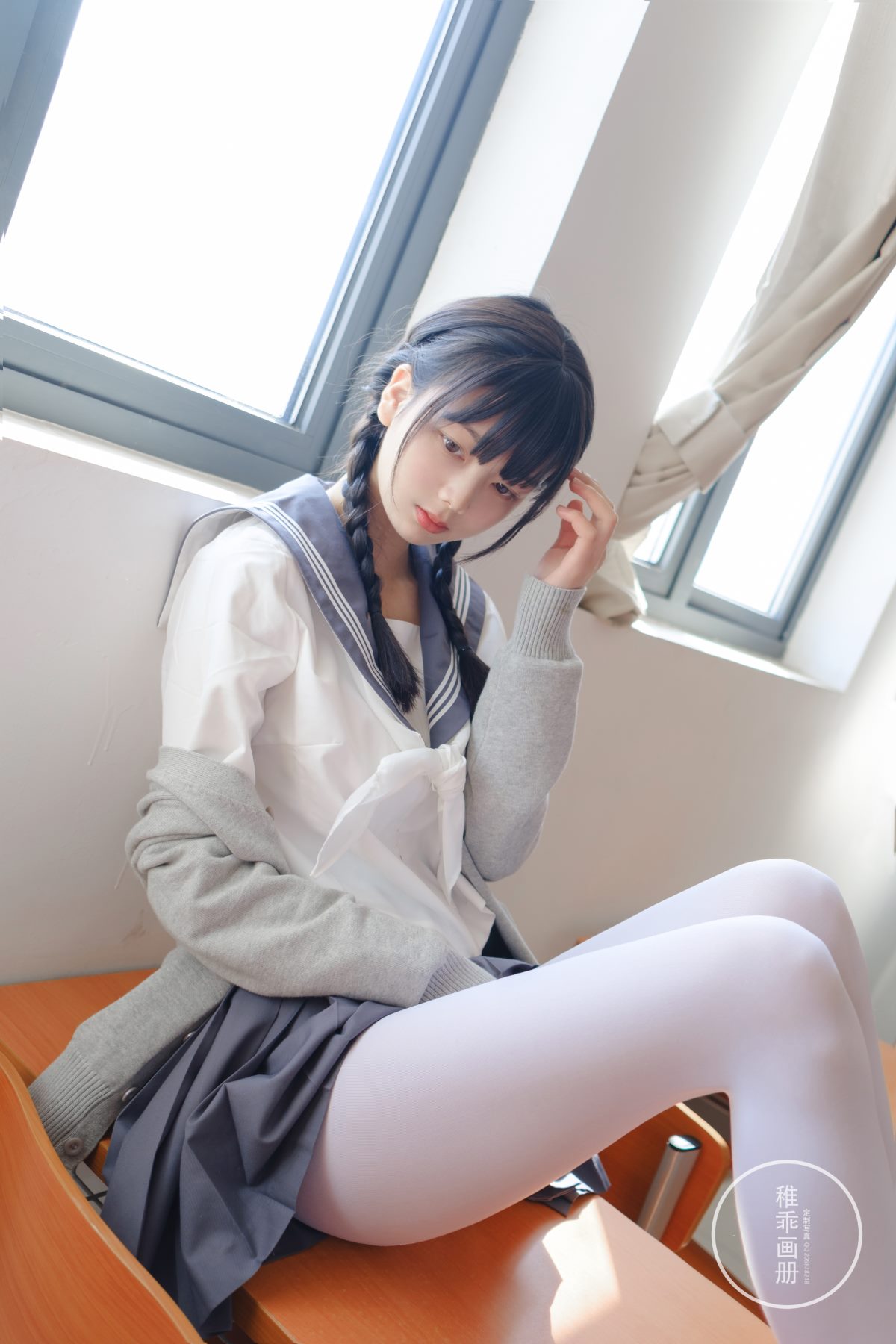 Coser@稚乖画册 Vol 003 晴空03 双马尾JK 0007 4291792871.jpg