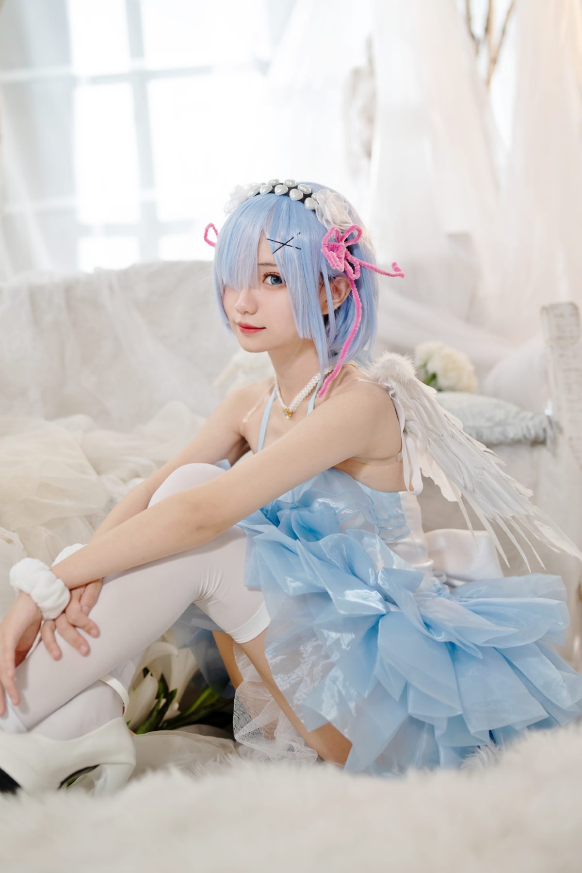 Coser@花柒Hana Vol 001 蕾姆大天使 0006 9685802971.jpg