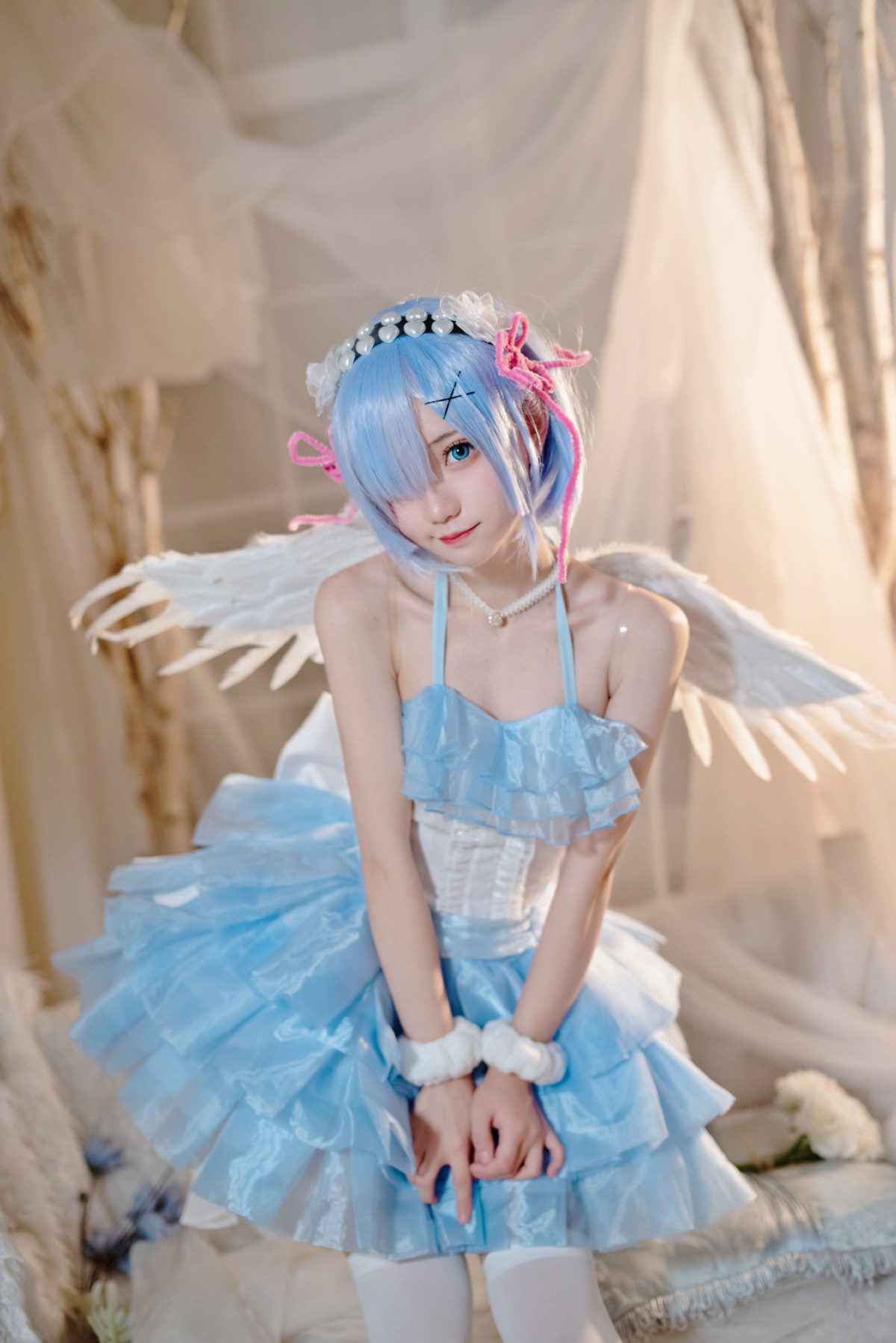 Coser@花柒Hana Vol 001 蕾姆大天使 0011 1086420369.jpg