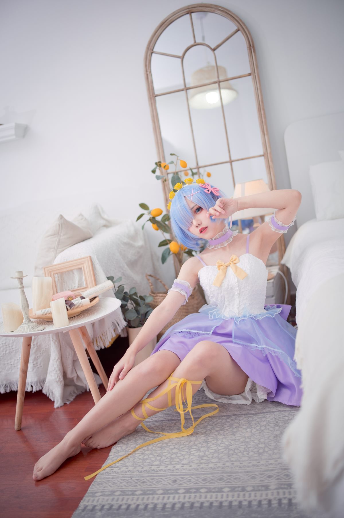 Coser@花柒Hana Vol 002 蕾姆CLEAR DRESS 0001 2528243462.jpg