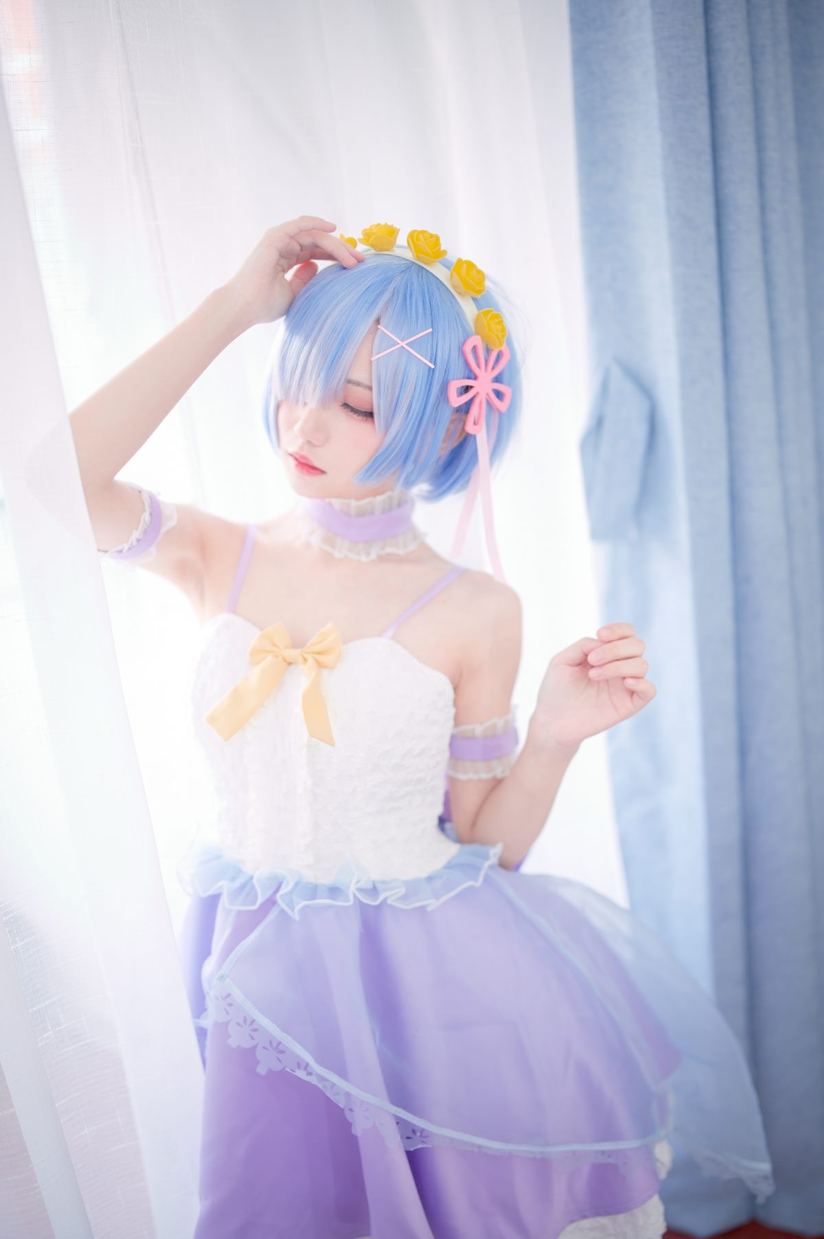 Coser@花柒Hana Vol 002 蕾姆CLEAR DRESS 0002 7591472208.jpg