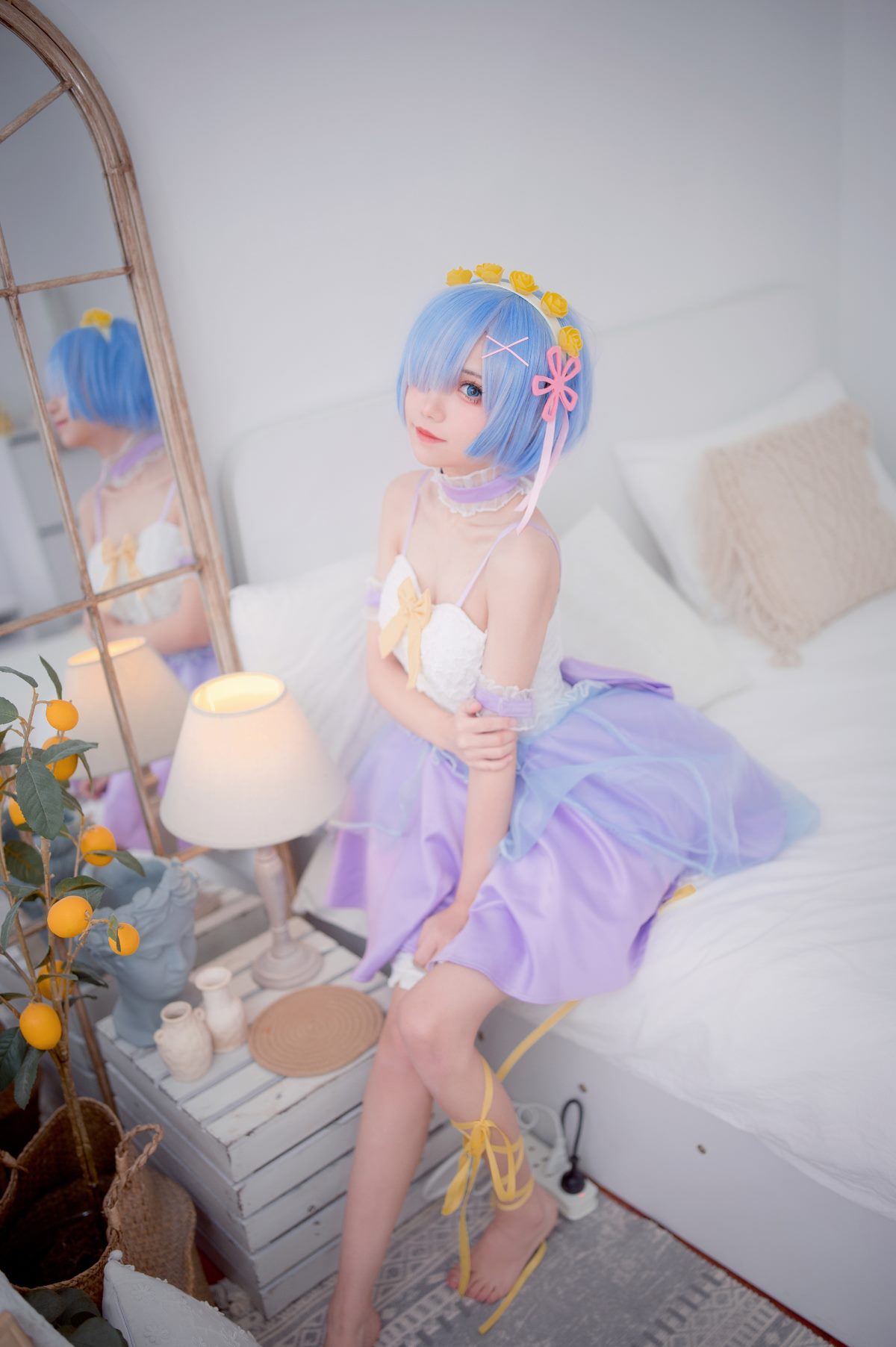 Coser@花柒Hana Vol 002 蕾姆CLEAR DRESS 0010 3808508475.jpg