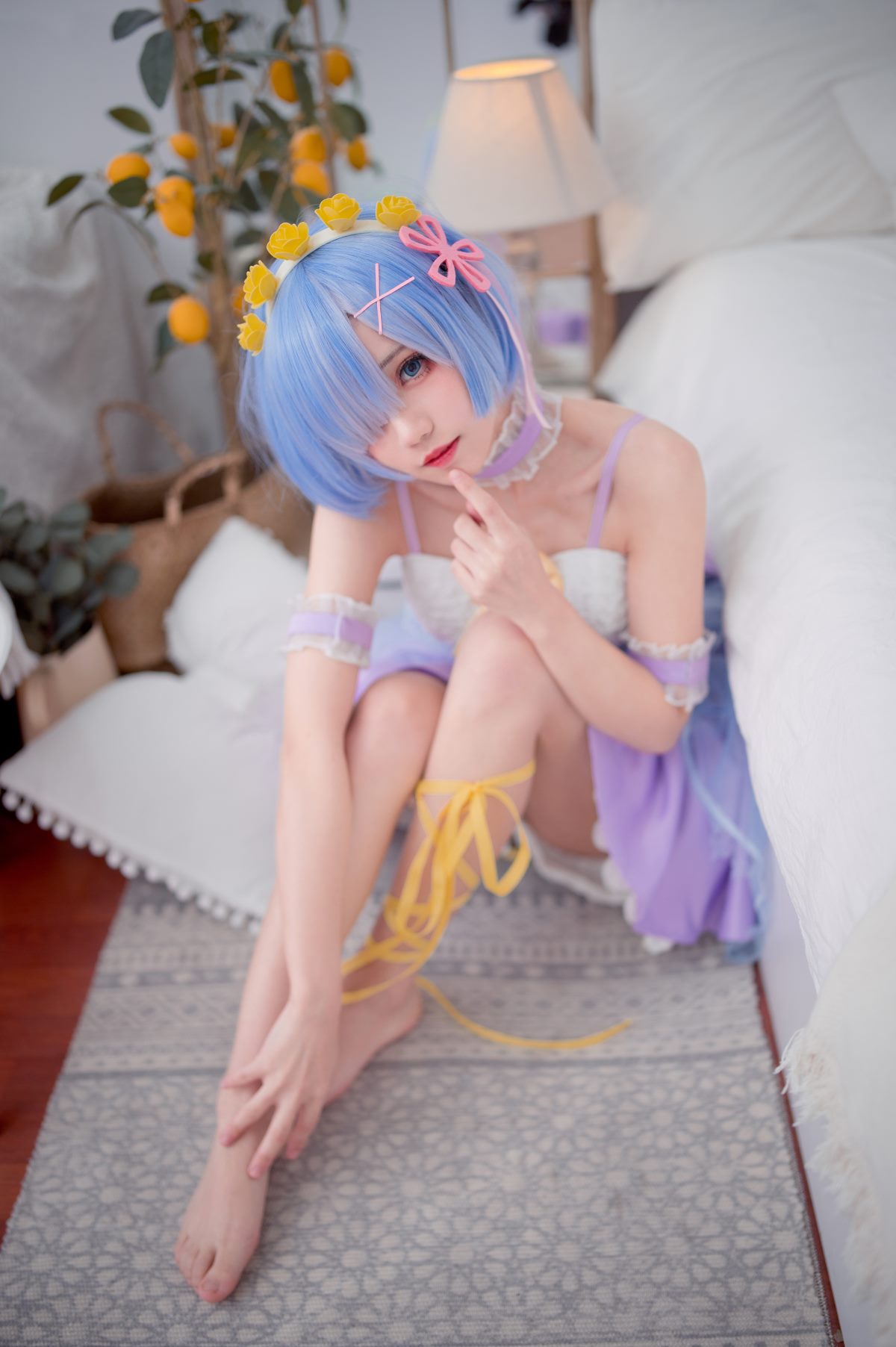 Coser@花柒Hana Vol 002 蕾姆CLEAR DRESS 0011 6857778877.jpg