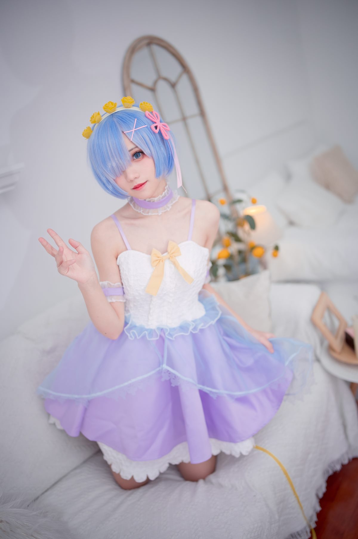 Coser@花柒Hana Vol 002 蕾姆CLEAR DRESS 0015 6398565431.jpg