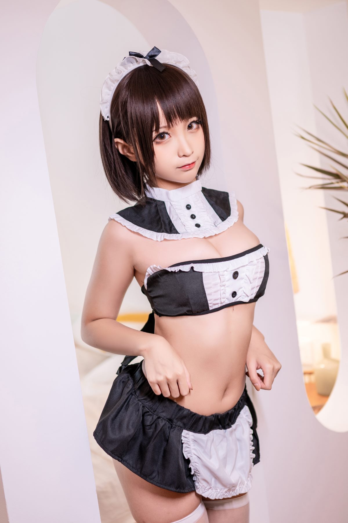 Coser@蠢沫沫 Vol 160 沫沫真爱版 撩汉女仆 0002 5303801220.jpg