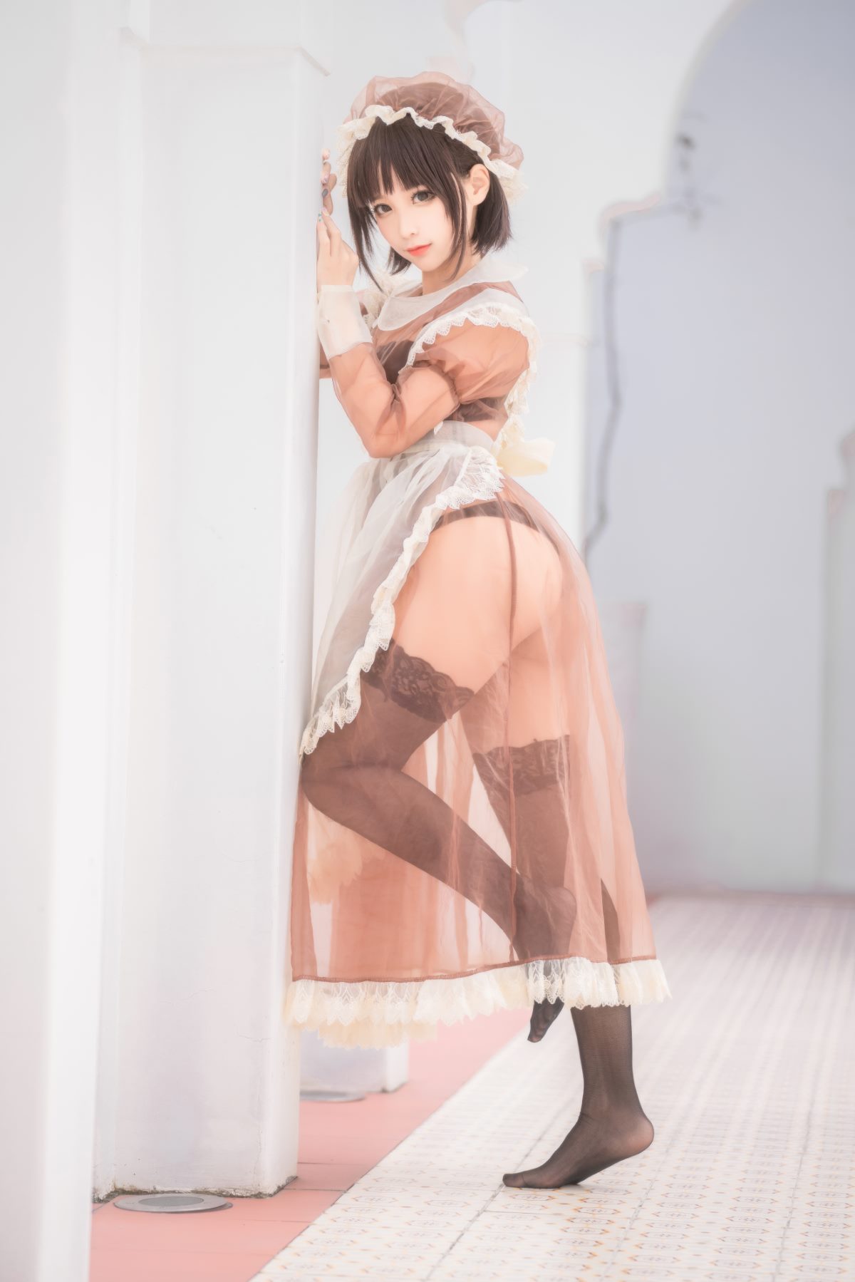 Coser@蠢沫沫 Vol 173 沫沫真爱版 纱 室外女仆 0009 8551163702.jpg