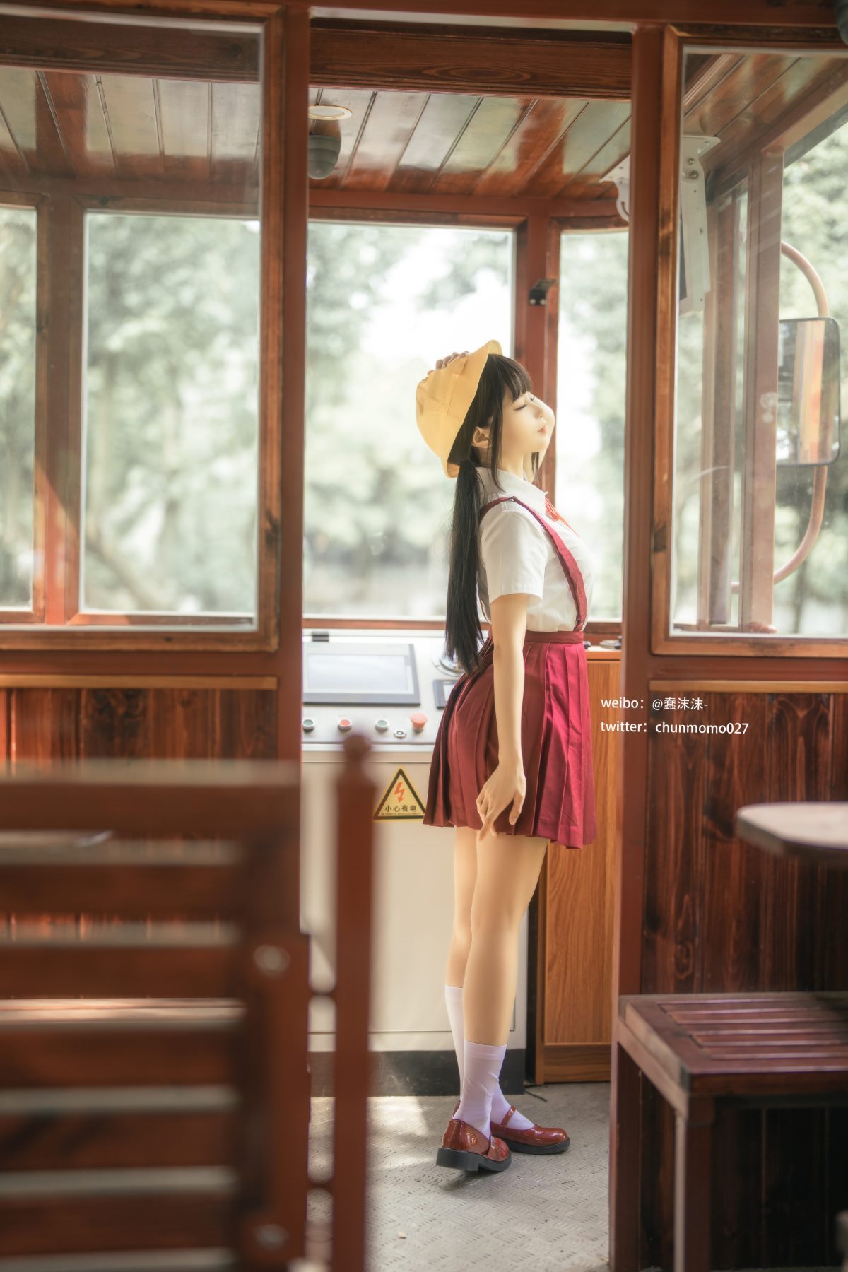 Coser@蠢沫沫 Vol 175 红火车 0003 8729253771.jpg