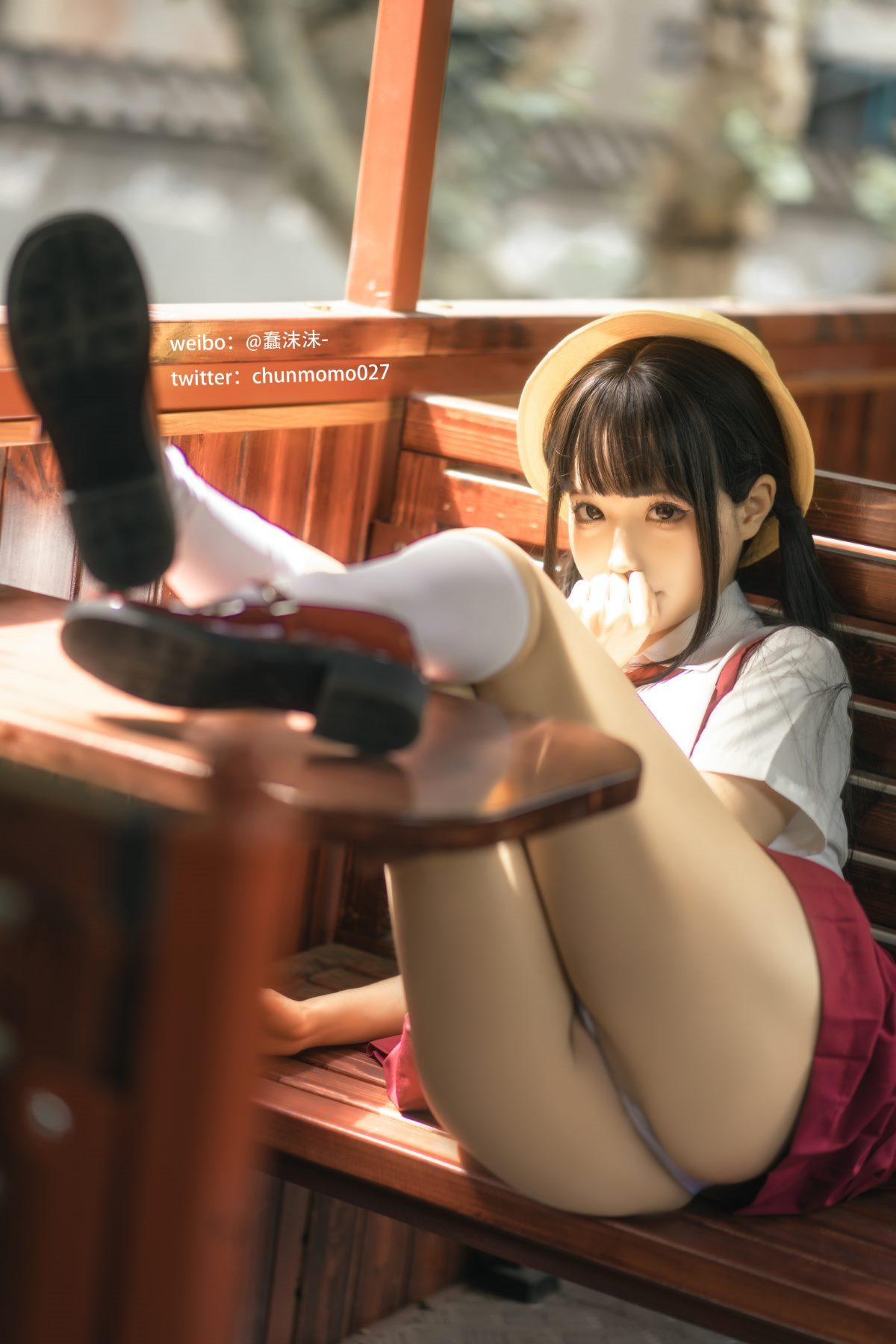 Coser@蠢沫沫 Vol 175 红火车 0013 7460612989.jpg