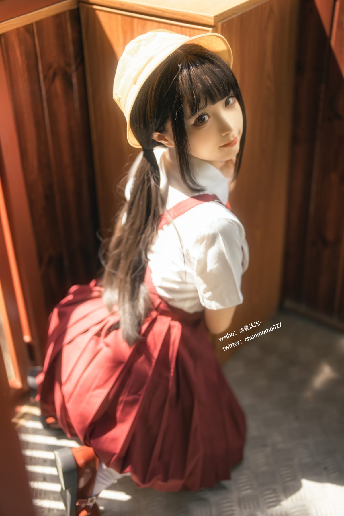 Coser@蠢沫沫 Vol 175 红火车 0016 2498363793.jpg