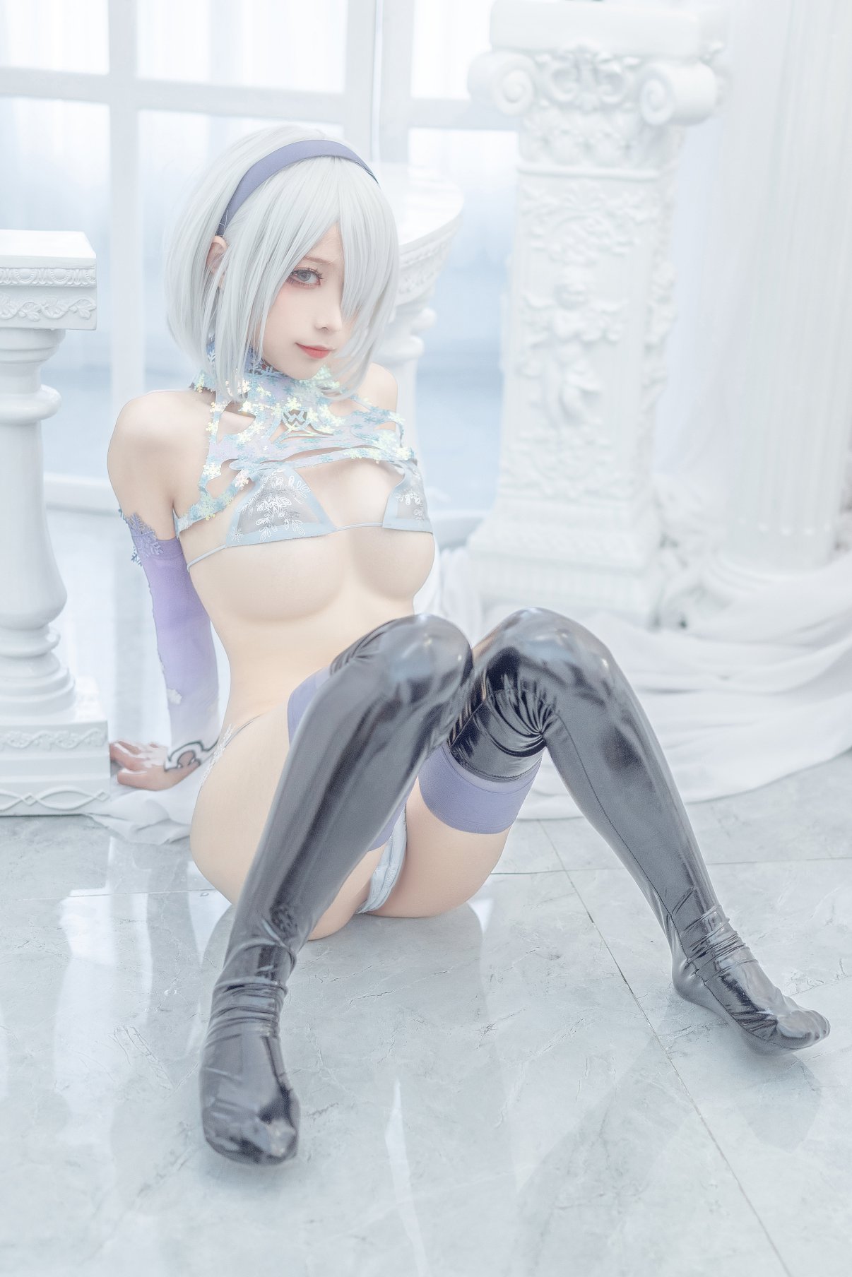 Coser@蠢沫沫 Vol.144 冰雪2B 0008