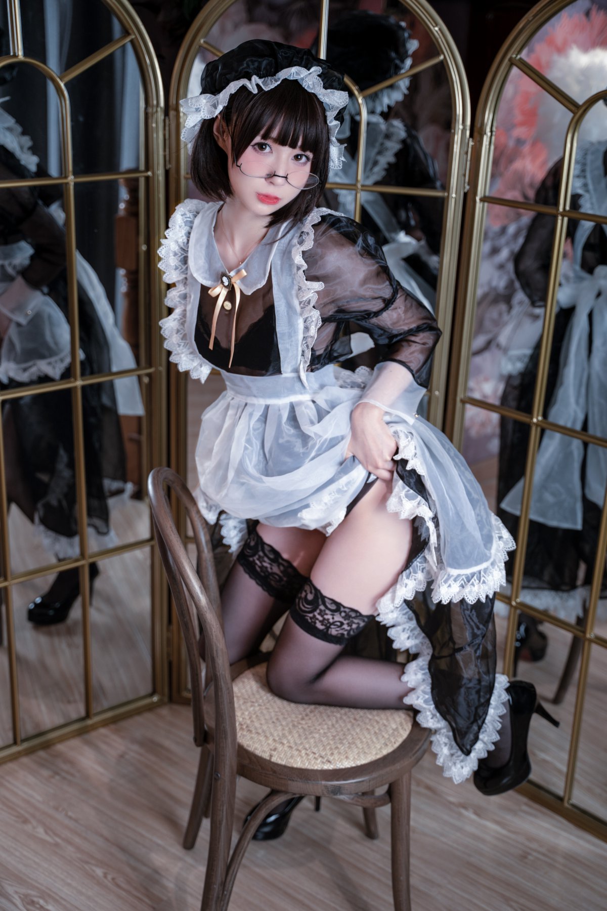 Coser@西园寺南鸽 Vol 004 透明女仆 0013 6313207609