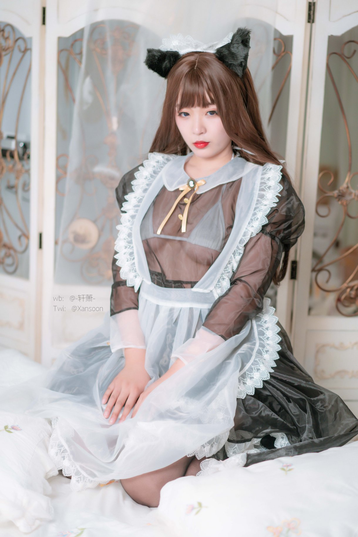 Coser@轩萧学姐 Vol.011 猫爪袜 0013