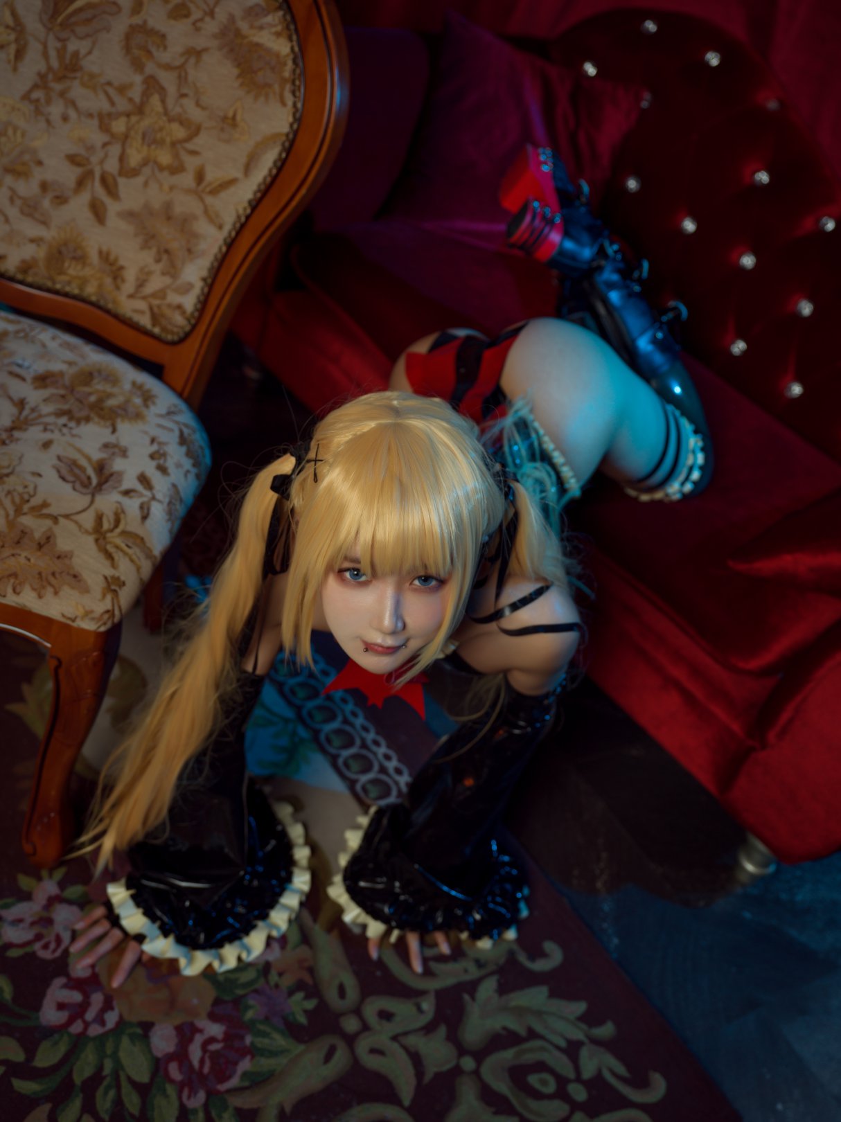 Coser@阿包也是兔娘 Vol.032 玛丽罗斯胶衣 0007