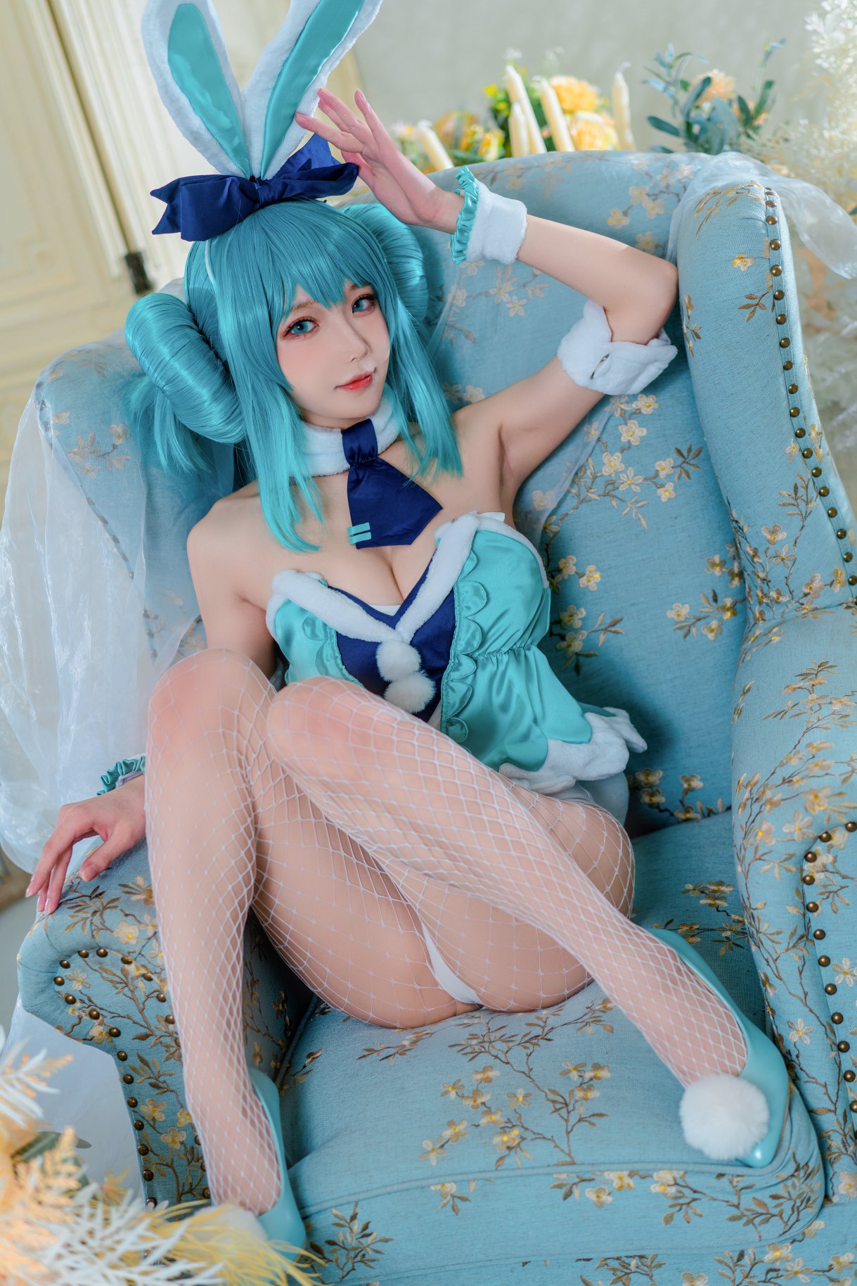 Coser@阿包也是兔娘 Vol.030 白兔miku 0024