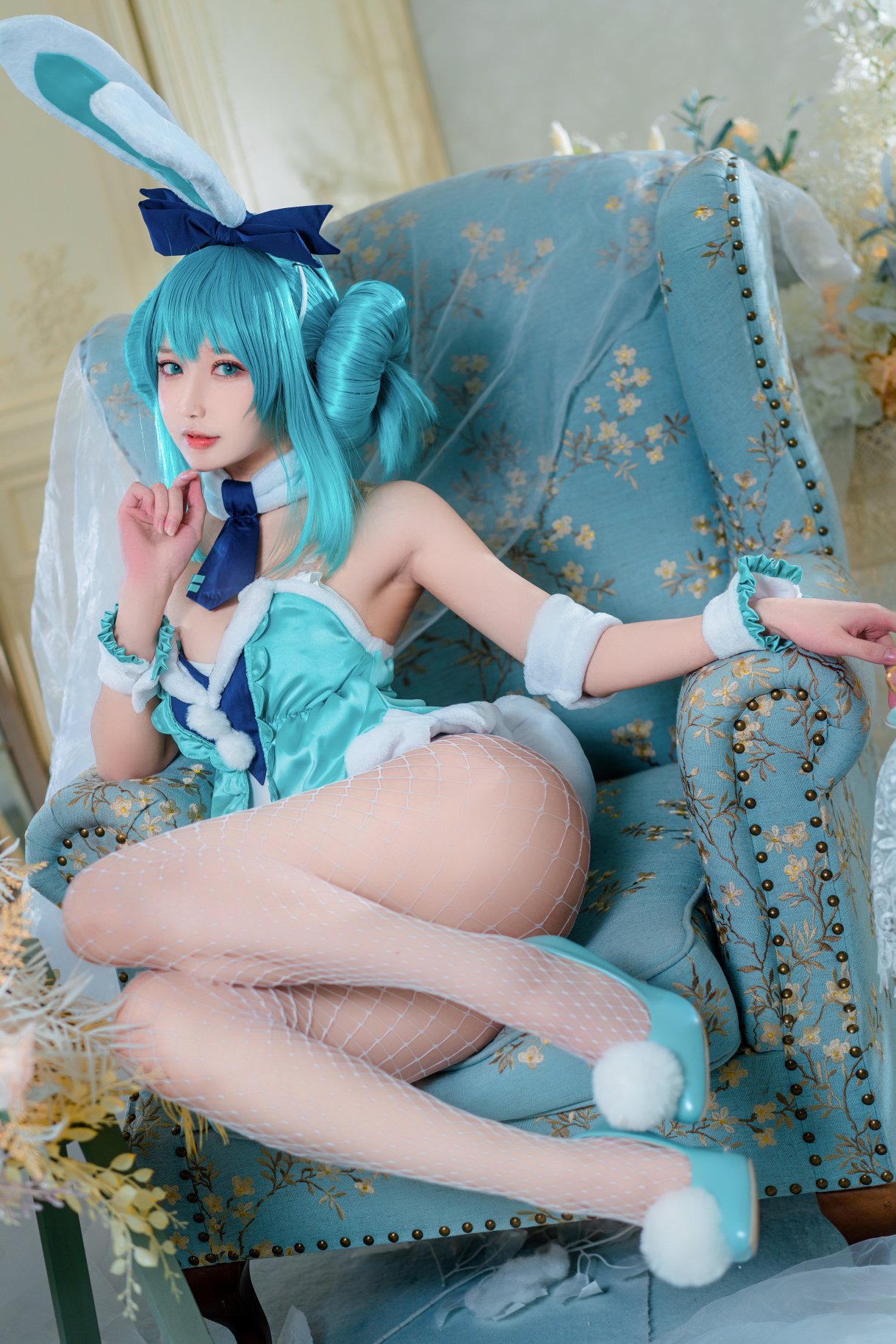 Coser@阿包也是兔娘 Vol.031 贞德婚纱 0022