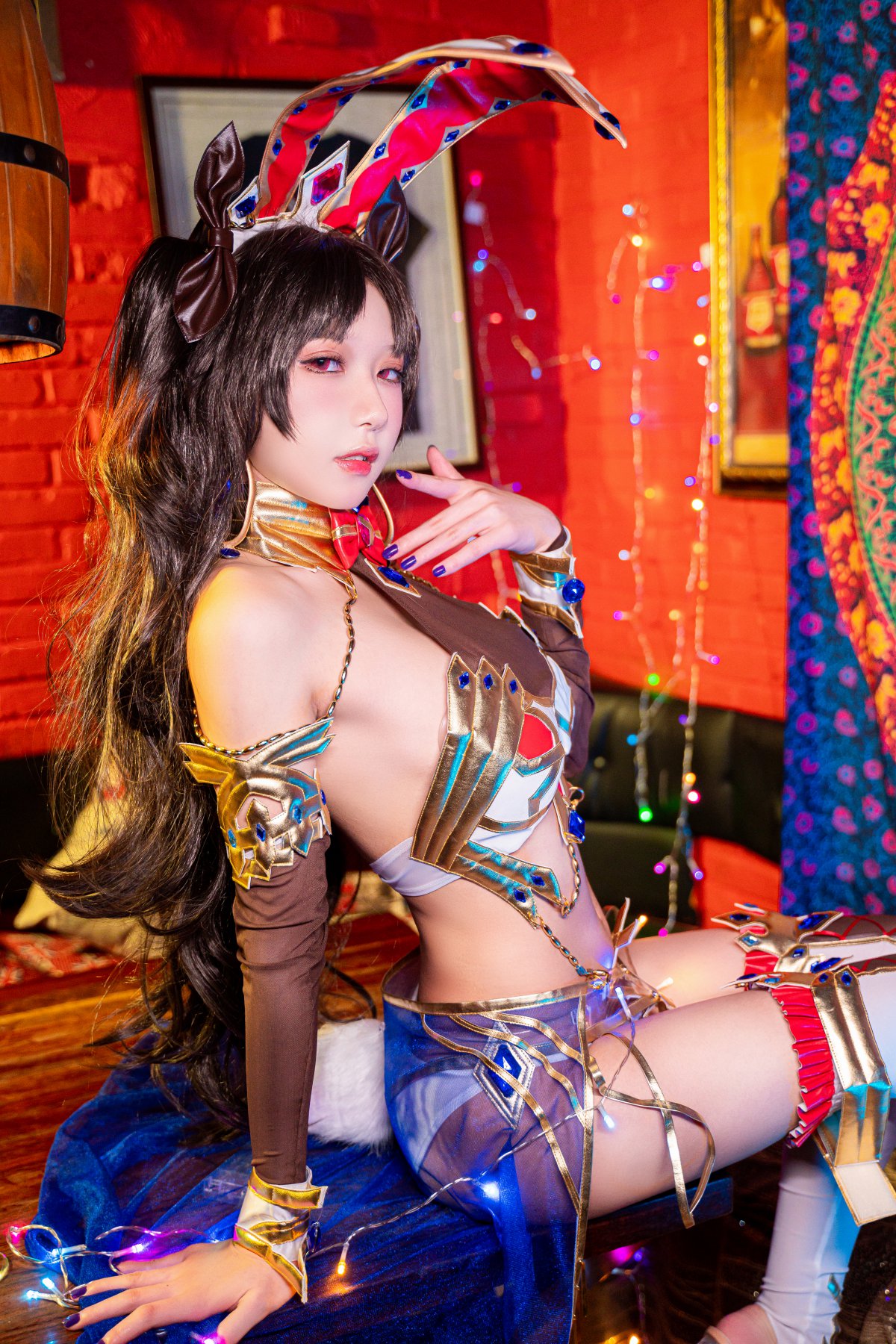 Coser@阿包也是兔娘 Vol.034 弓凛兔女郎 0004