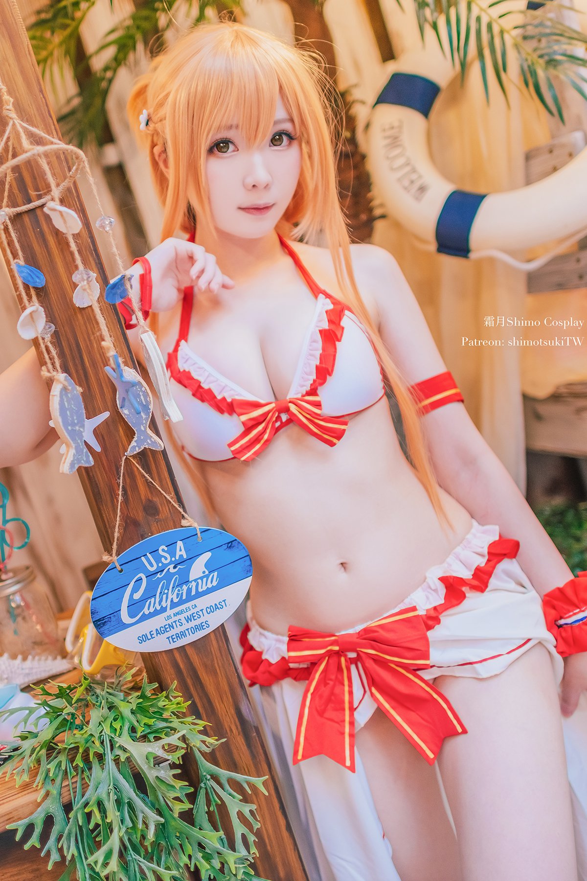 Coser@霜月shimo Vol.020 Asuna泳装