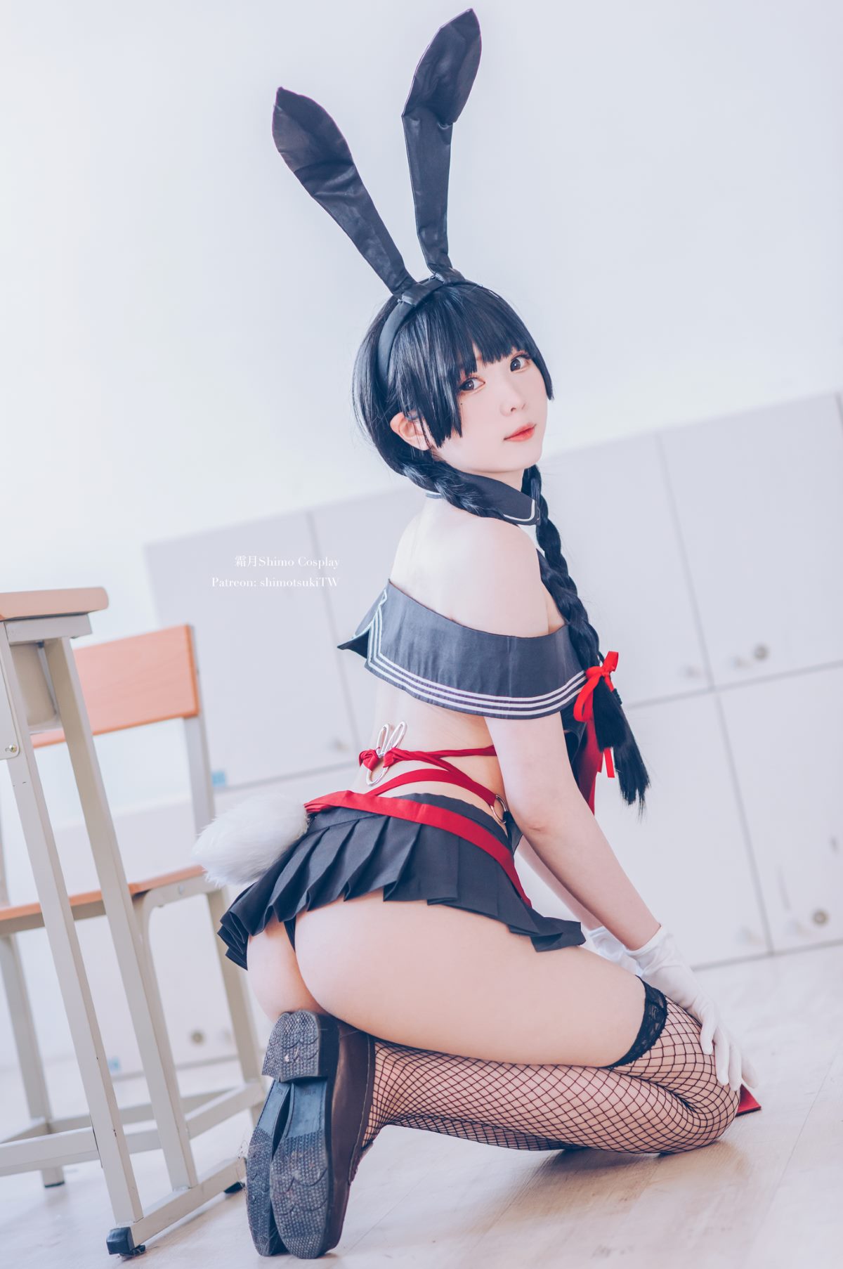 Coser@霜月shimo Vol 042 卯月桃子 水手服兔女郎 0003 3756873381.jpg