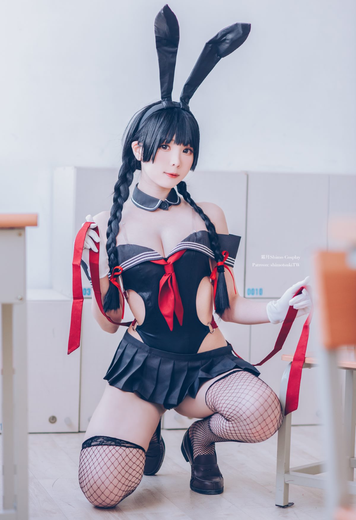 Coser@霜月shimo Vol 042 卯月桃子 水手服兔女郎 0014 4987559953.jpg