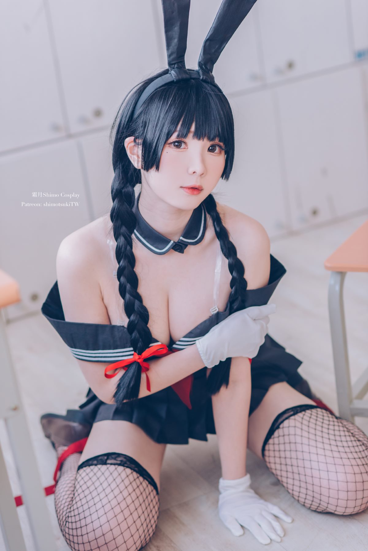 Coser@霜月shimo Vol 042 卯月桃子 水手服兔女郎 0017 2794586282.jpg