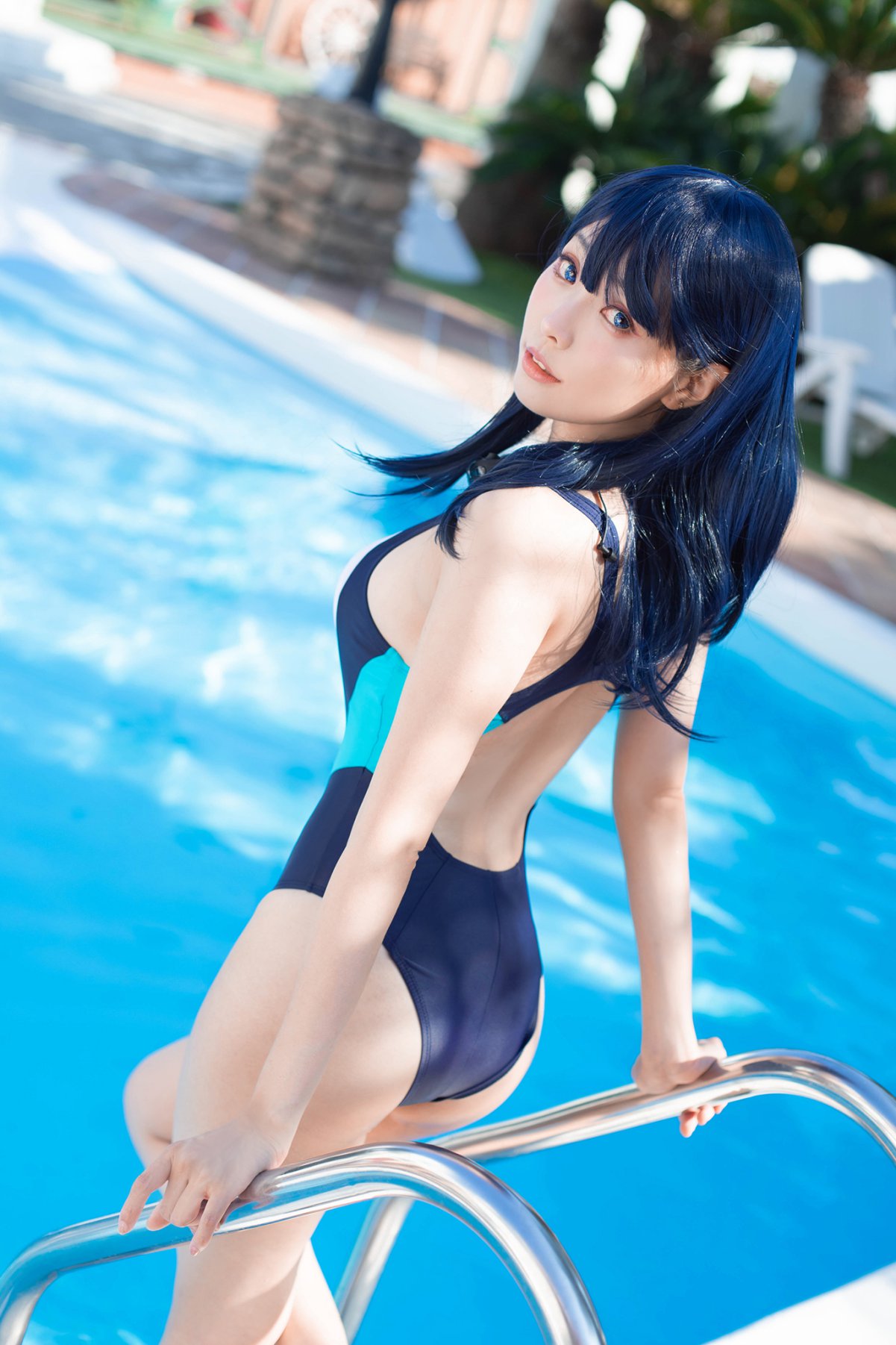 Coser@Ely Vol.050 六花Swimsuit 0002