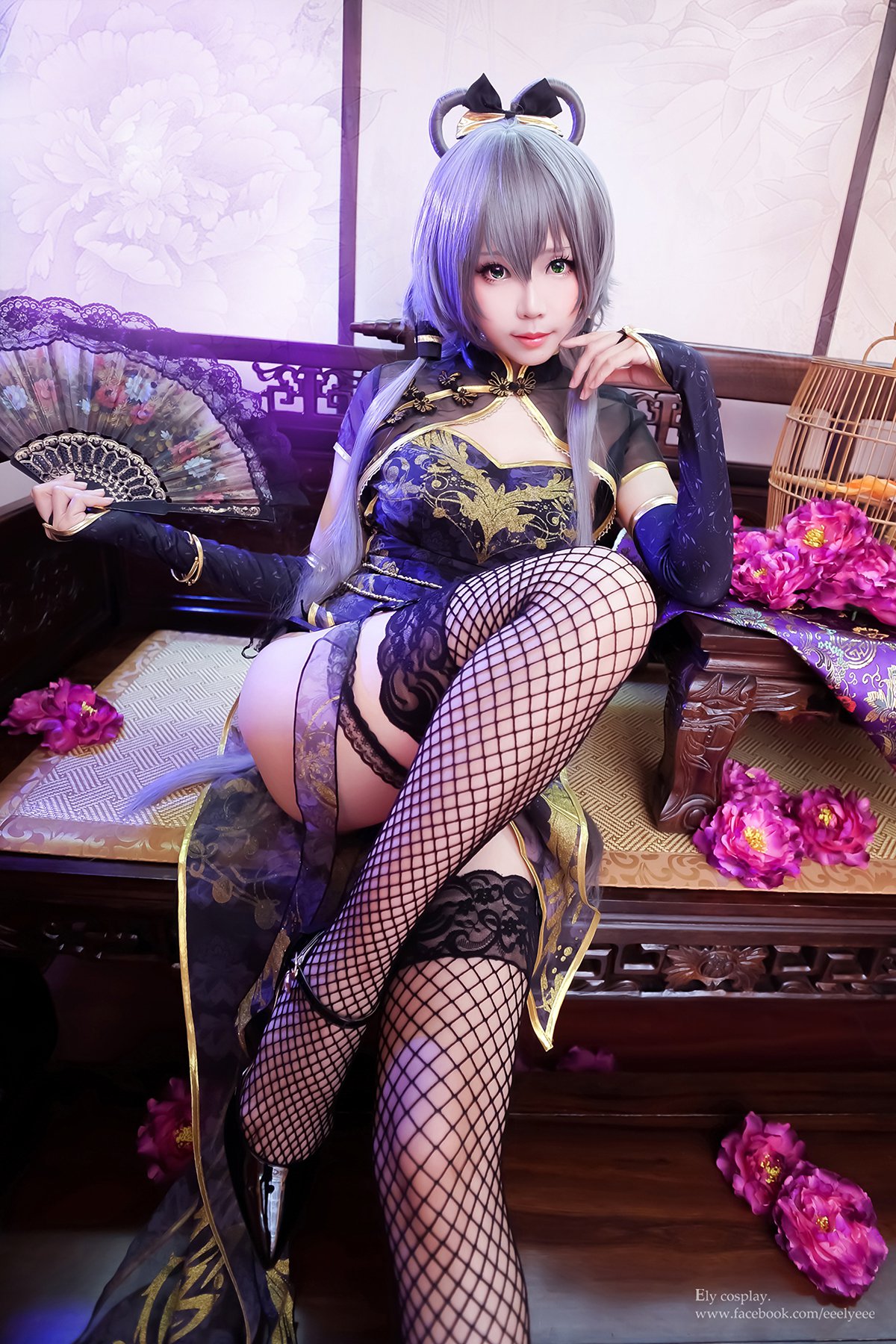 Coser@Ely Vol.011 天依 金丝雀旗袍