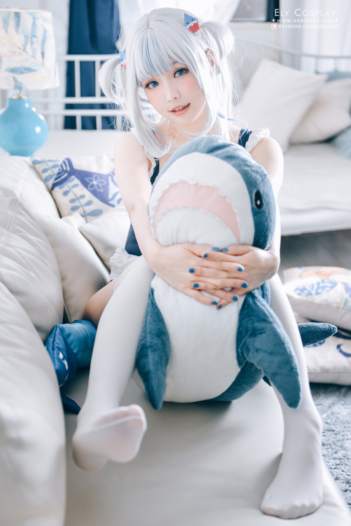 Coser@Ely Vol.045 Gura Swimsuit 0017