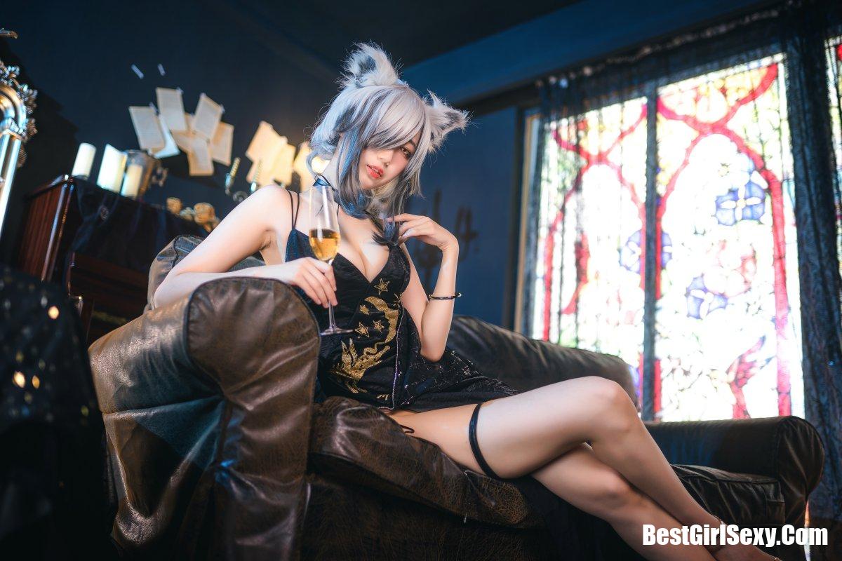 Coser@周叽是可爱兔兔 Vol.036 眼镜女仆 16