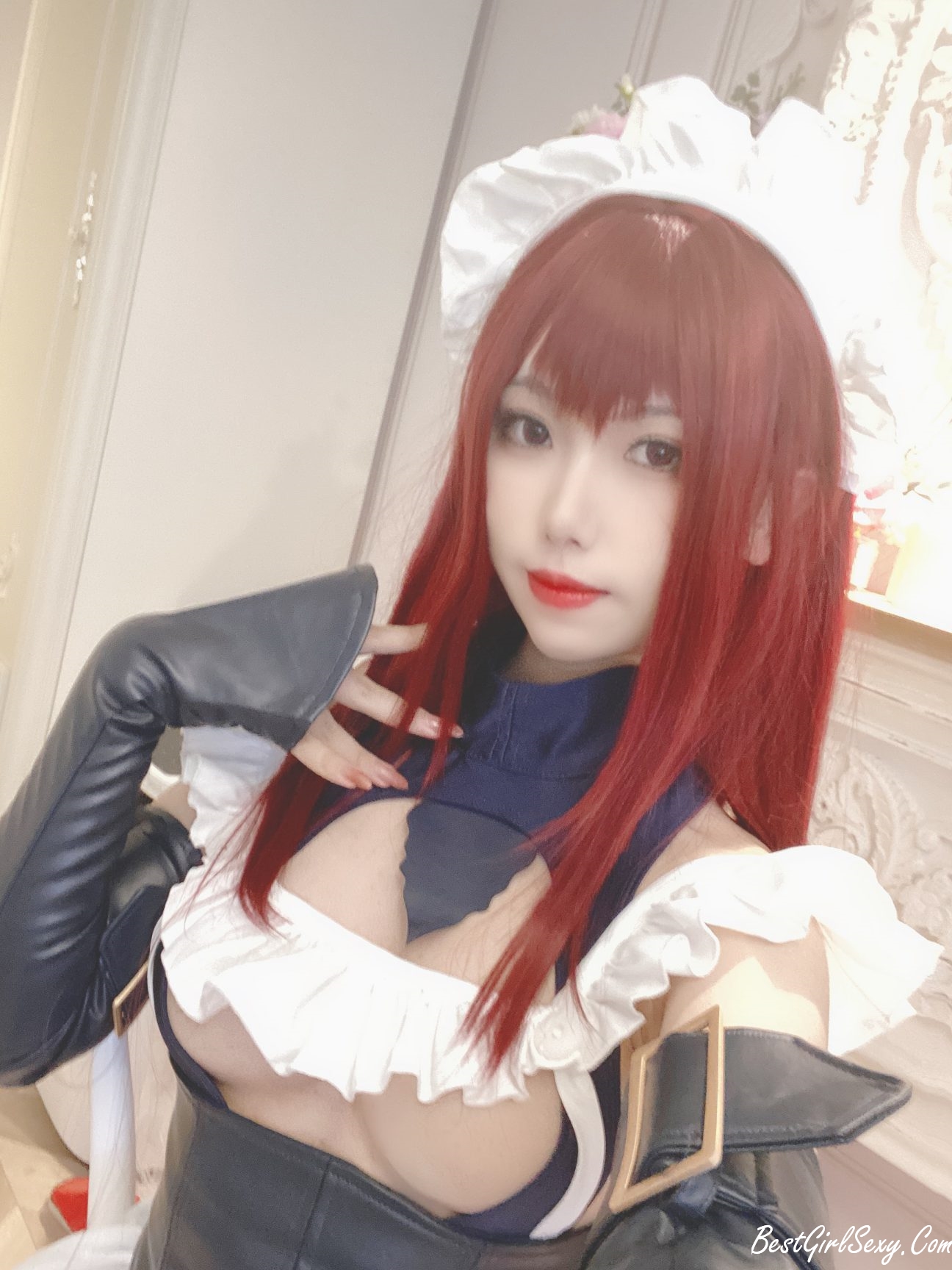 Coser@一北亦北 Vol.012 斯卡哈同人女仆 0023