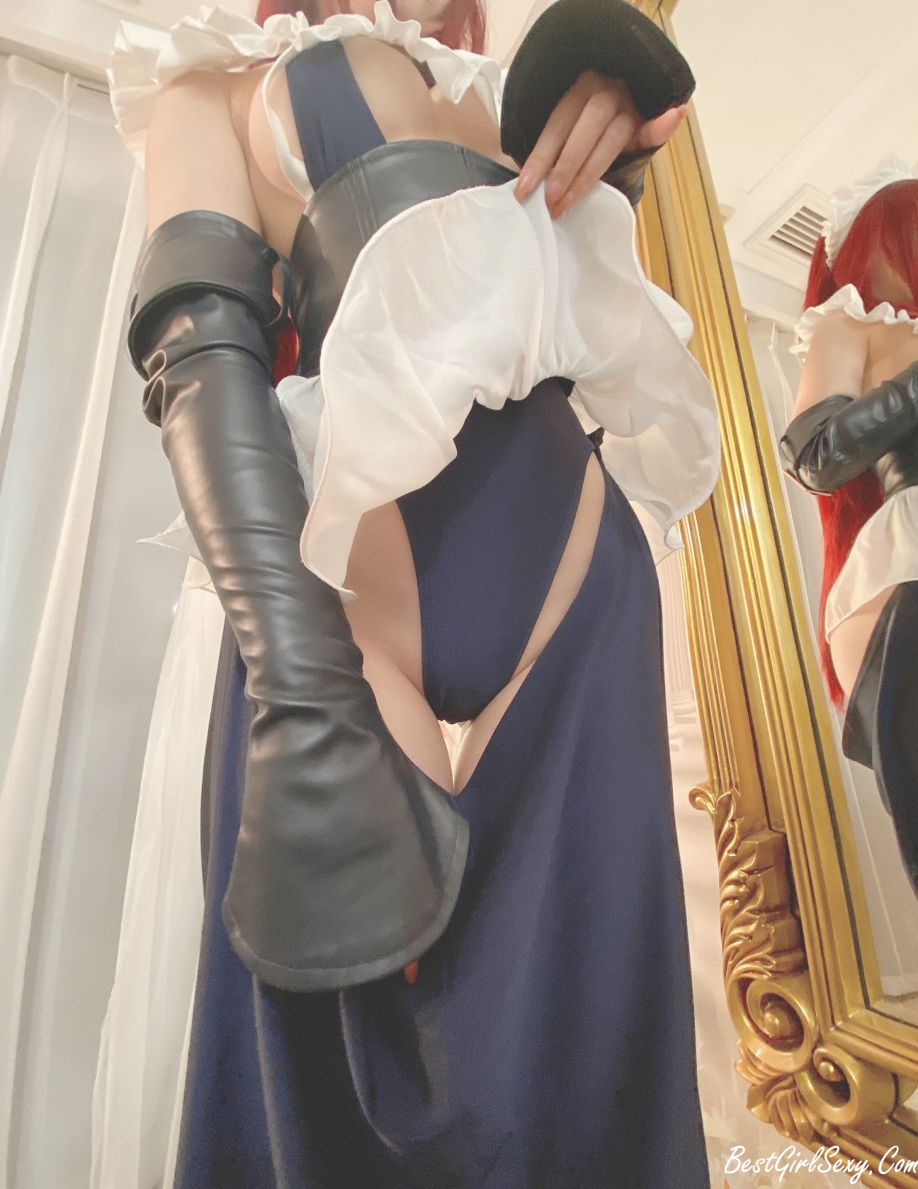 Coser@一北亦北 Vol.012 斯卡哈同人女仆 0007