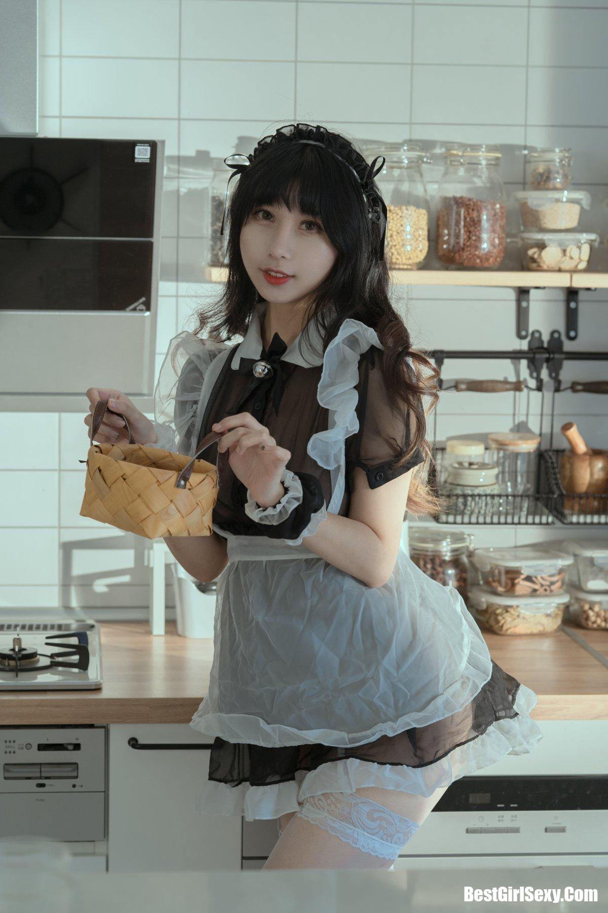 Coser@云溪溪 Vol.006 奶桃 女仆 3