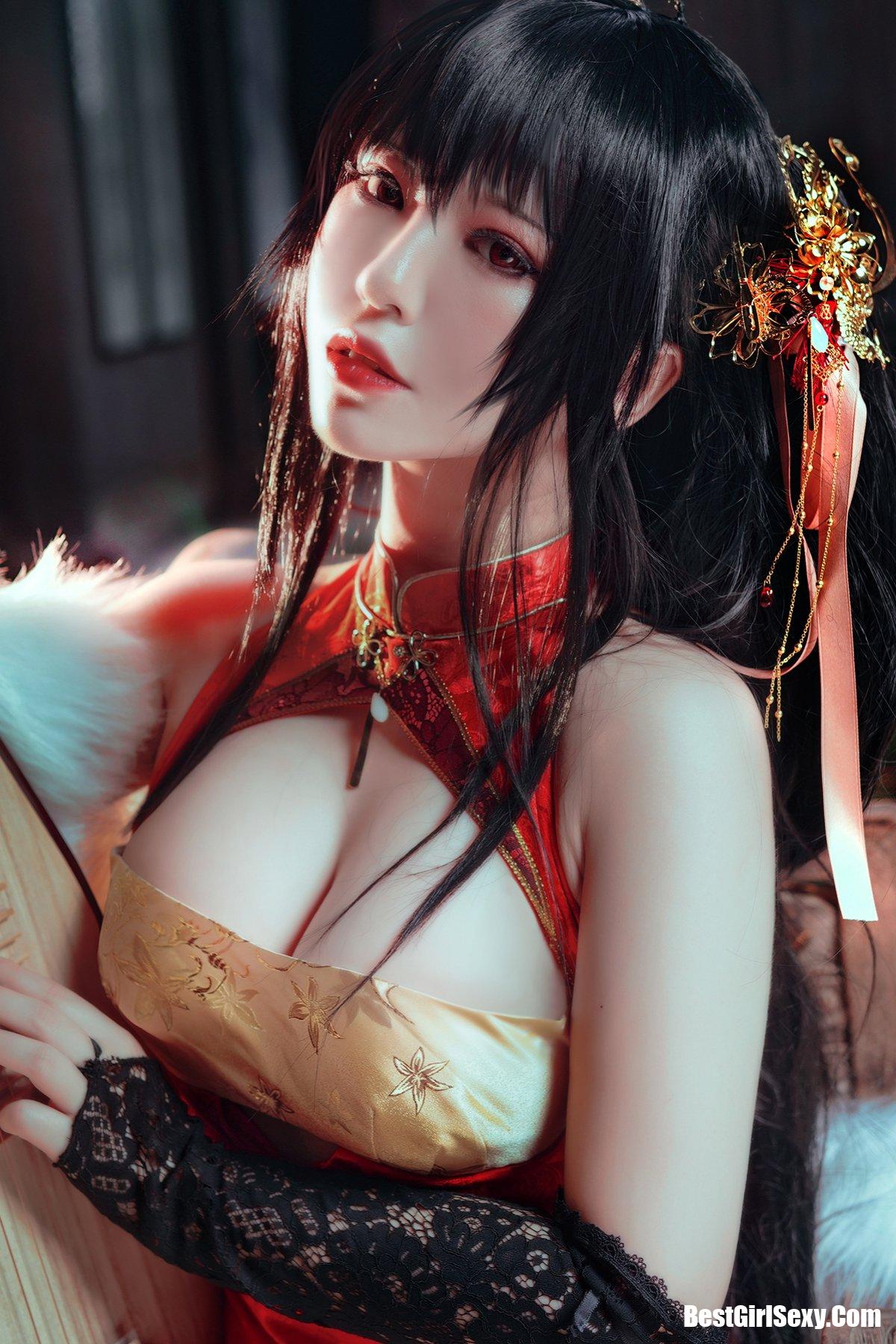 Coser@半半子 Vol.019 大凤旗袍 0