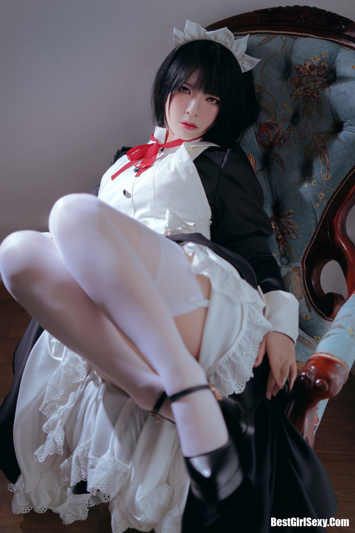 Coser@半半子 Vol.016 嫌パン MAID BANBANKO 女仆 11