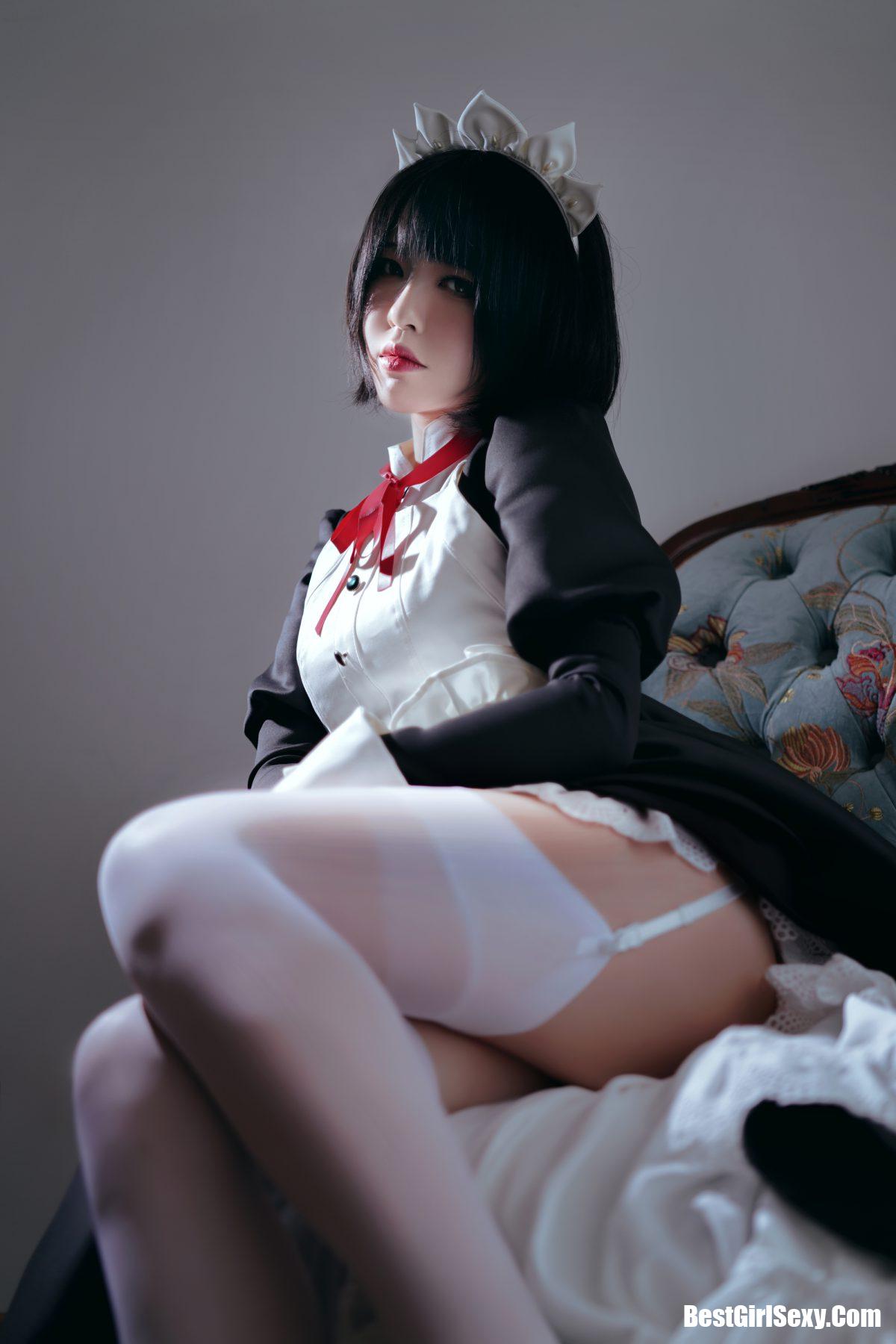 Coser@半半子 Vol.016 嫌パン MAID BANBANKO 女仆 17