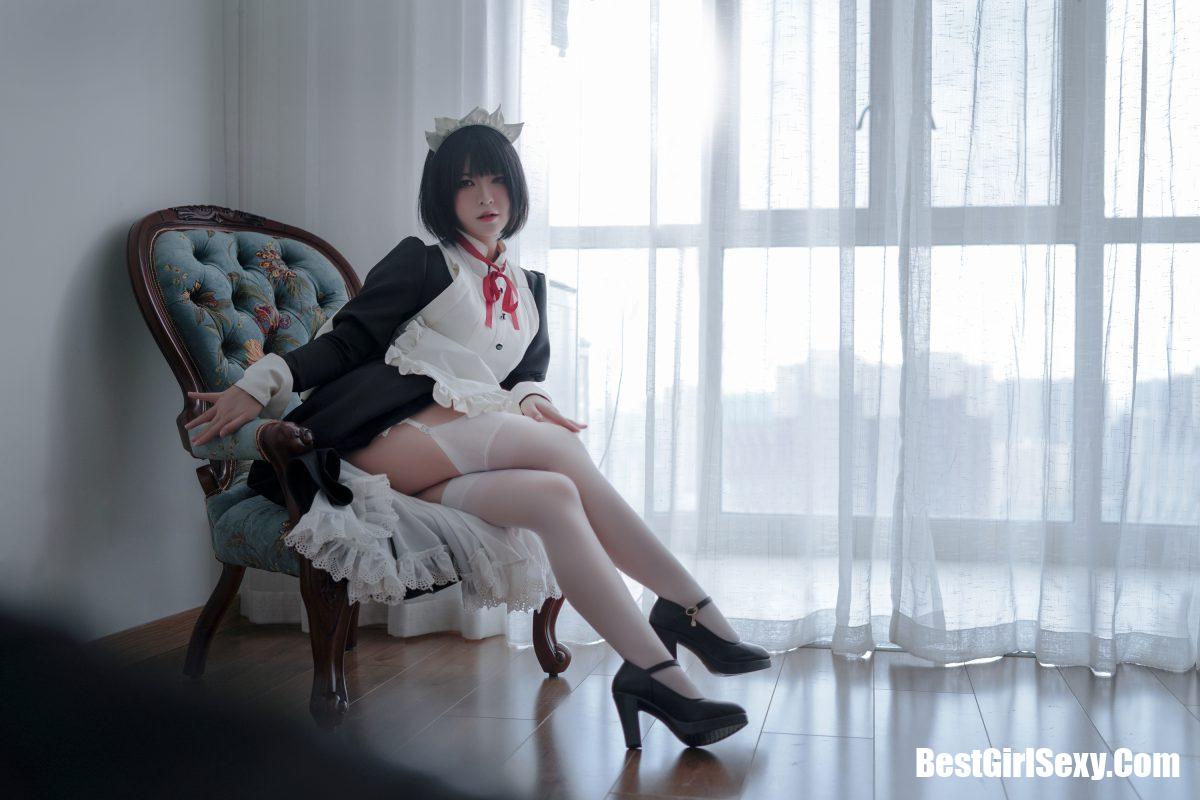 Coser@半半子 Vol.016 嫌パン MAID BANBANKO 女仆 20