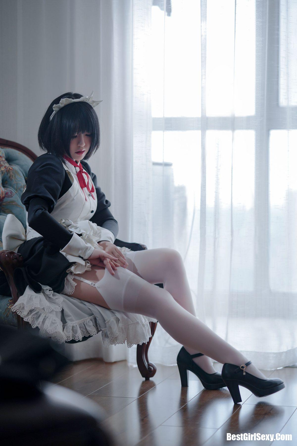 Coser@半半子 Vol.016 嫌パン MAID BANBANKO 女仆 22