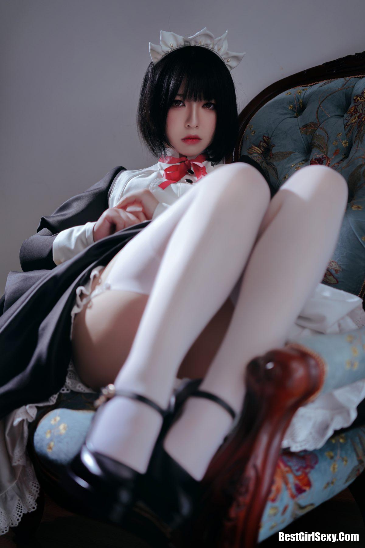 Coser@半半子 Vol.016 嫌パン MAID BANBANKO 女仆 32