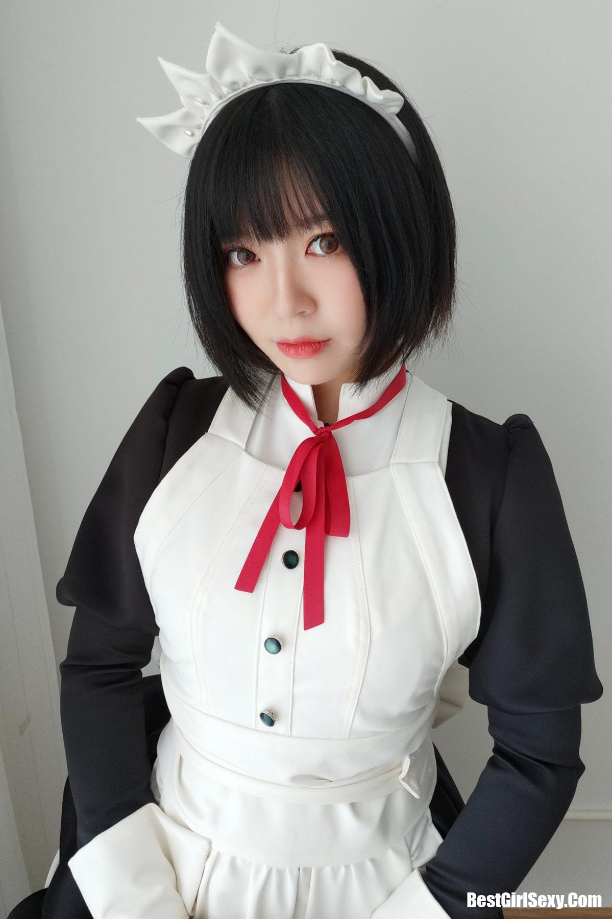 Coser@半半子 Vol.016 嫌パン MAID BANBANKO 女仆 56