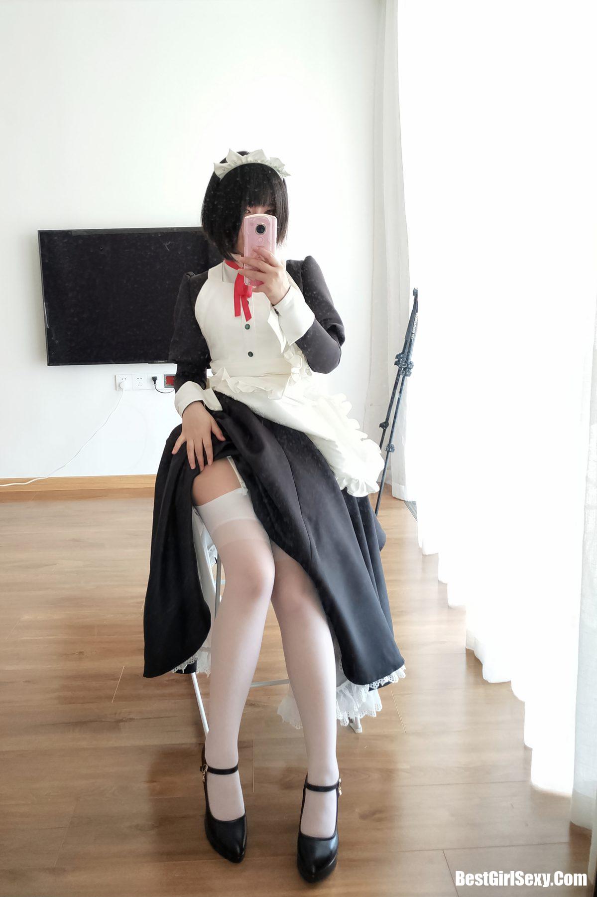 Coser@半半子 Vol.016 嫌パン MAID BANBANKO 女仆 59