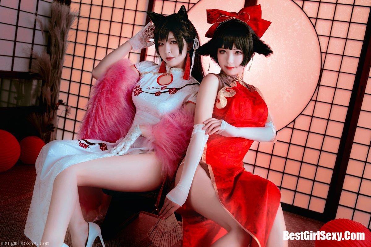 Coser@半半子 Vol.006 愛宕x高雄,チャイナ服 - 半半子 Banbanko、婉Yue 9