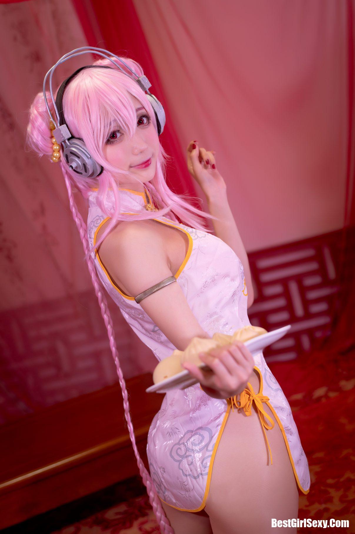 Coser@周叽是可爱兔兔 Vol.030 旗袍索尼子 4