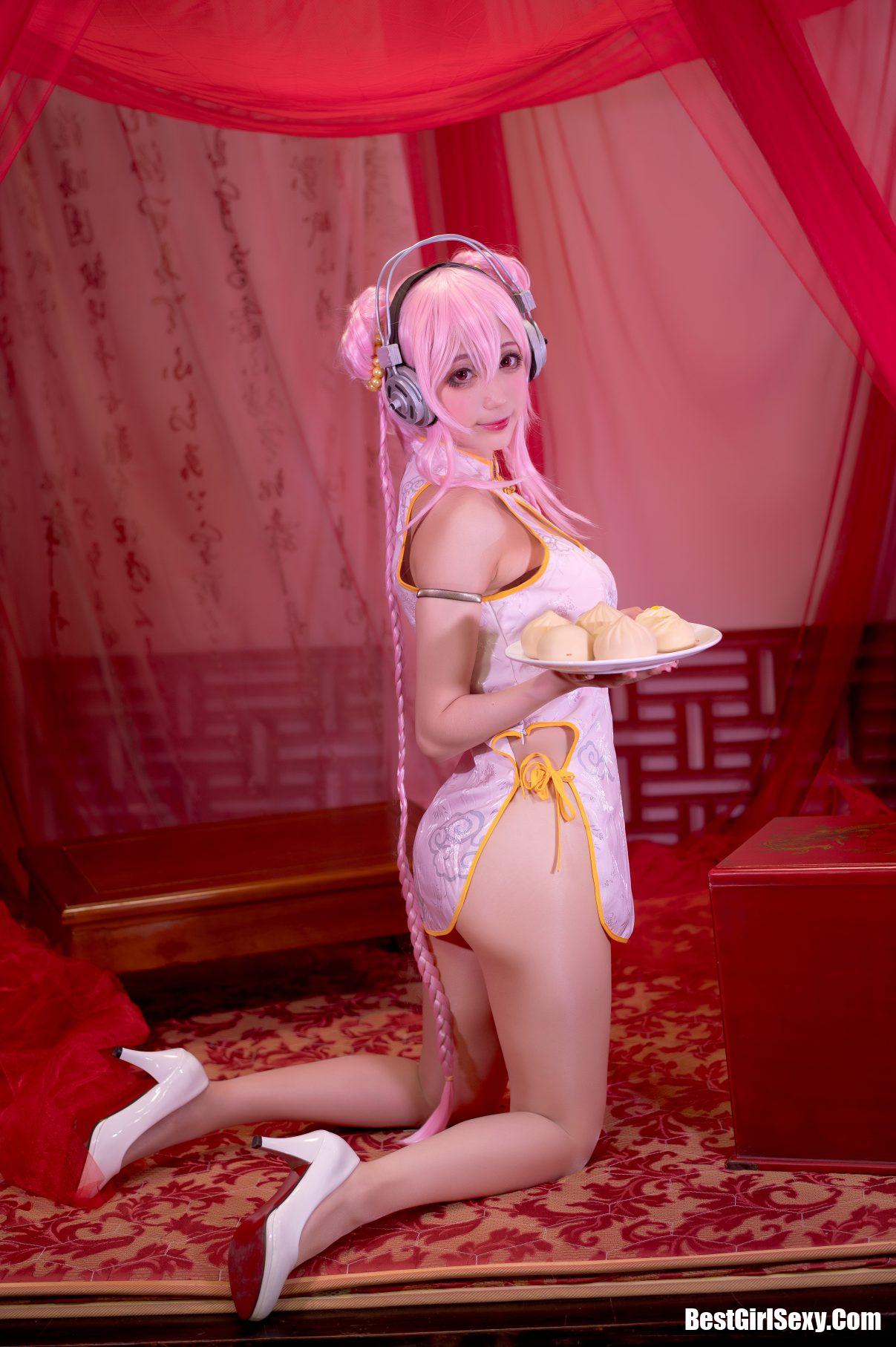 Coser@周叽是可爱兔兔 Vol.030 旗袍索尼子 5