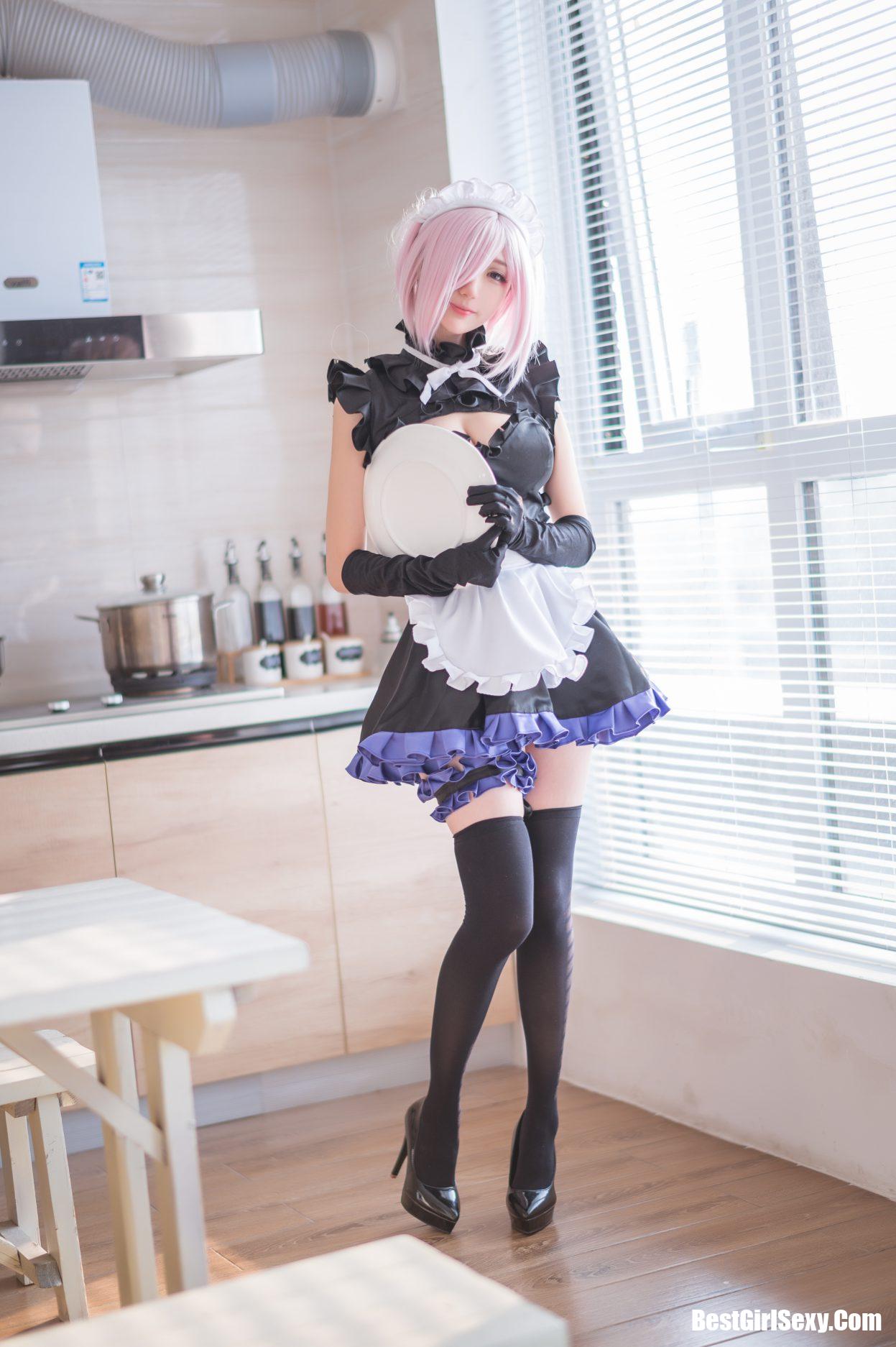 Coser@周叽是可爱兔兔 Vol.025 玛修 4