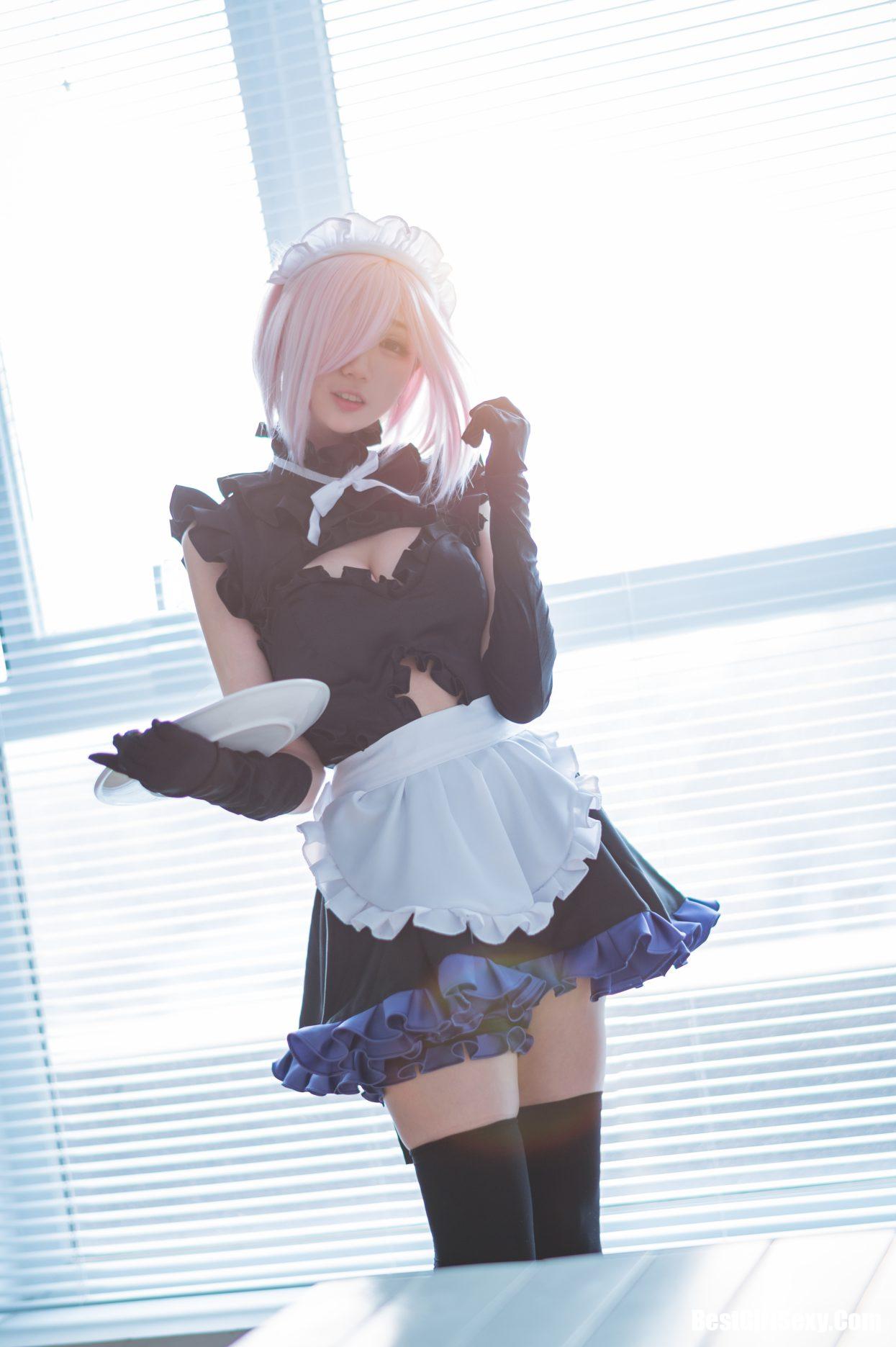 Coser@周叽是可爱兔兔 Vol.025 玛修 14