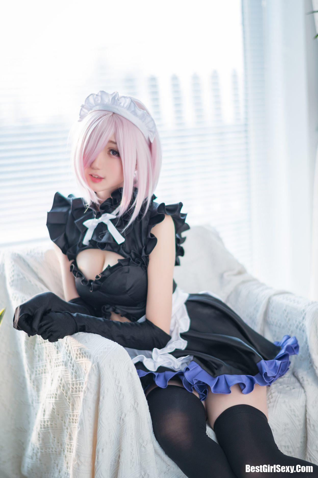 Coser@周叽是可爱兔兔 Vol.025 玛修 18