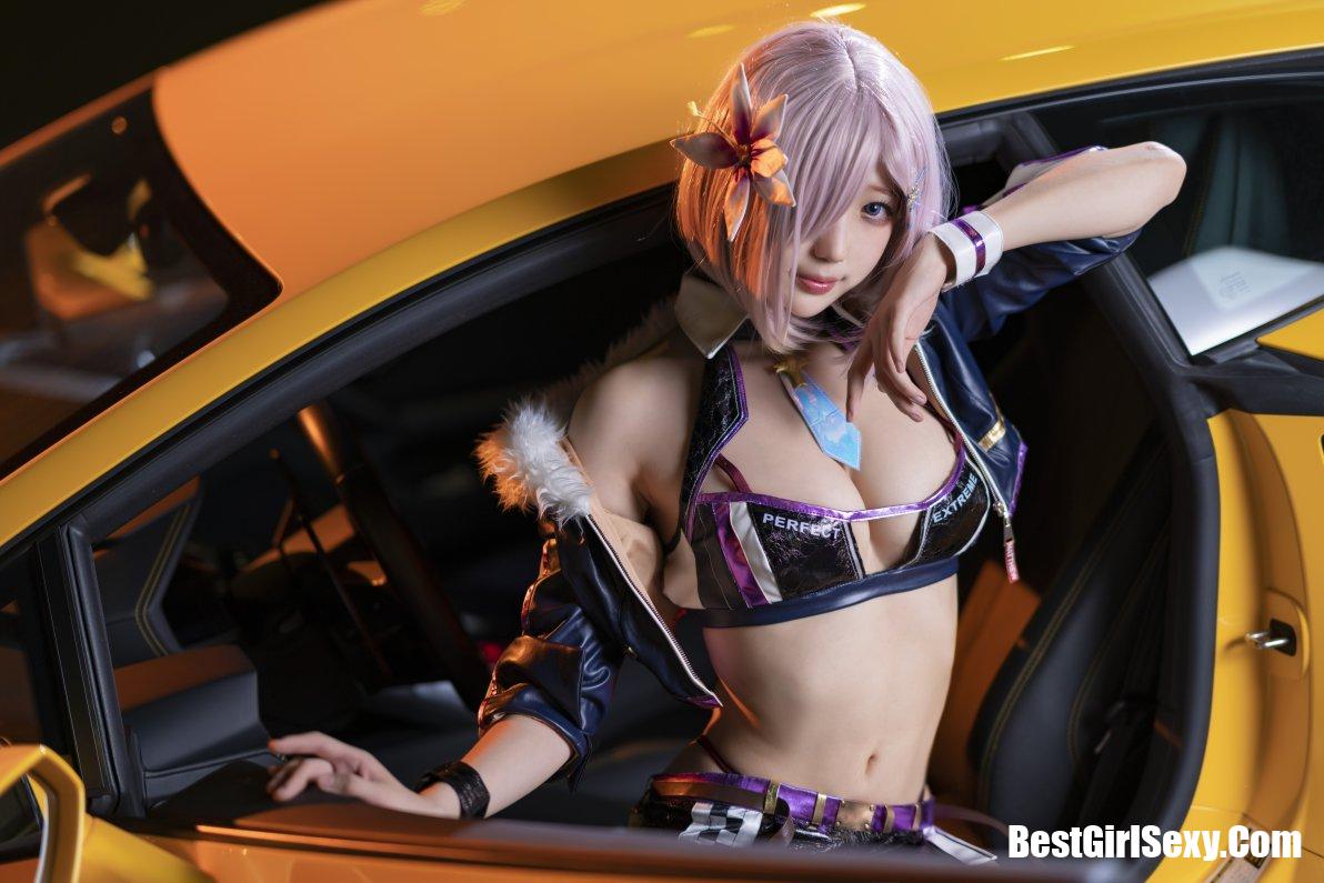 Coser@周叽是可爱兔兔 Vol.006 玛修赛车