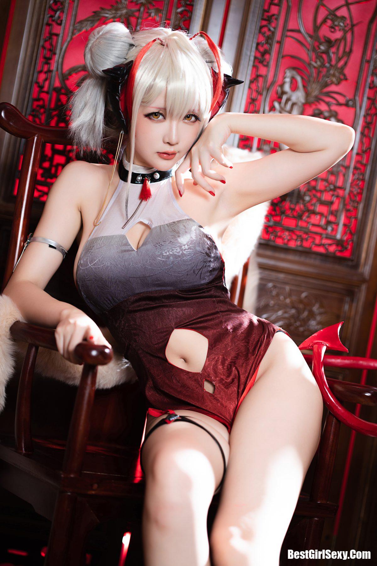 Coser@小姐姐星之迟迟 Vol.085 W 同人旗袍 9